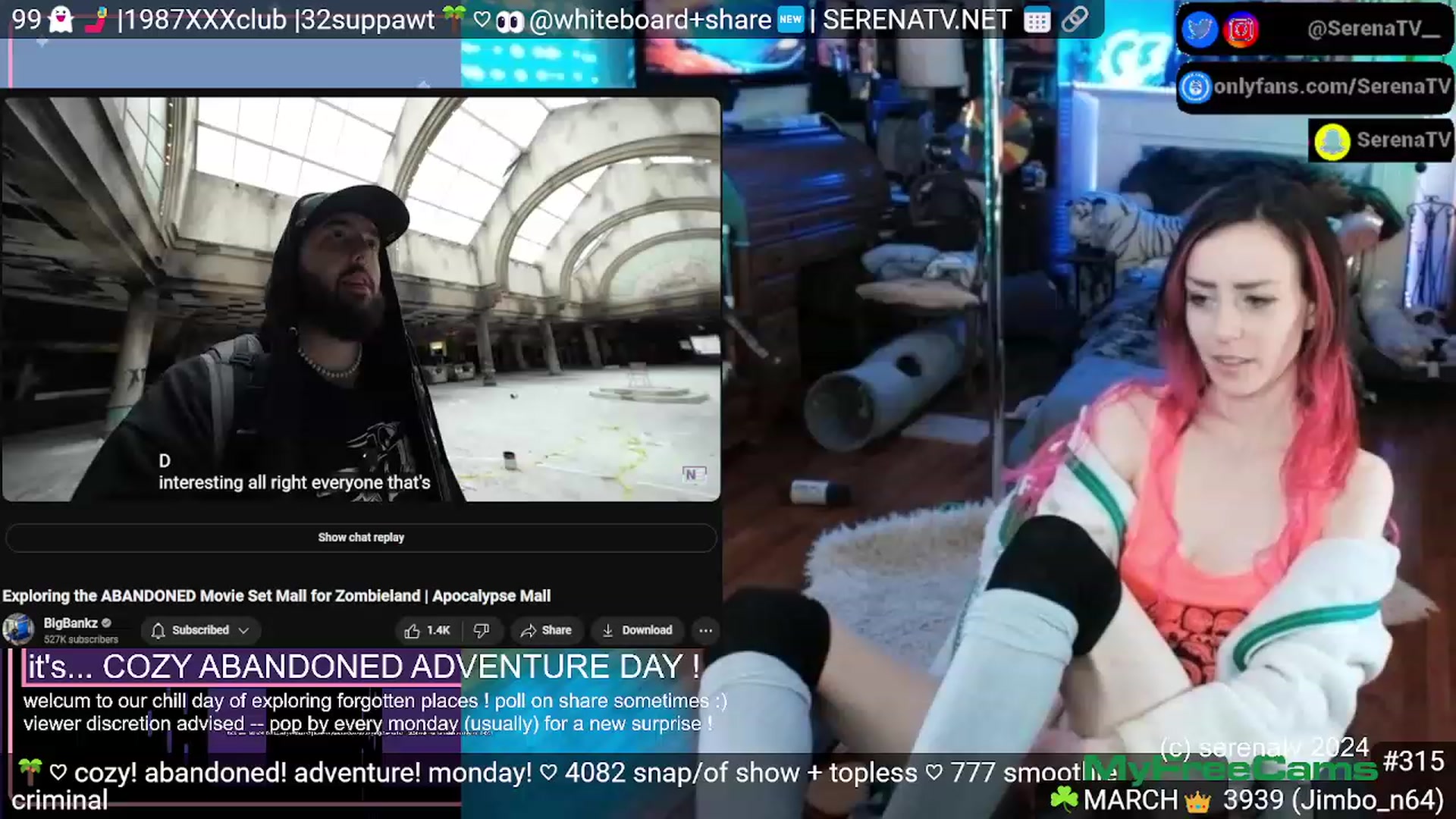Gallery image thumbnail from serenatv's myfreecams stream on, 03/11/2024, 20:42 image 20 of 20
