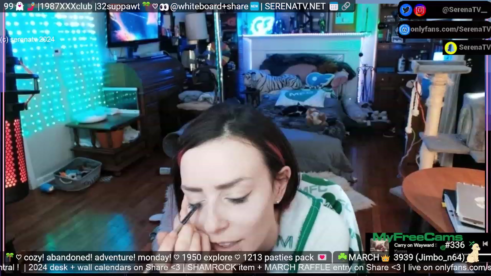 Gallery image thumbnail from serenatv's myfreecams stream on, 03/11/2024, 20:42 image 2 of 20