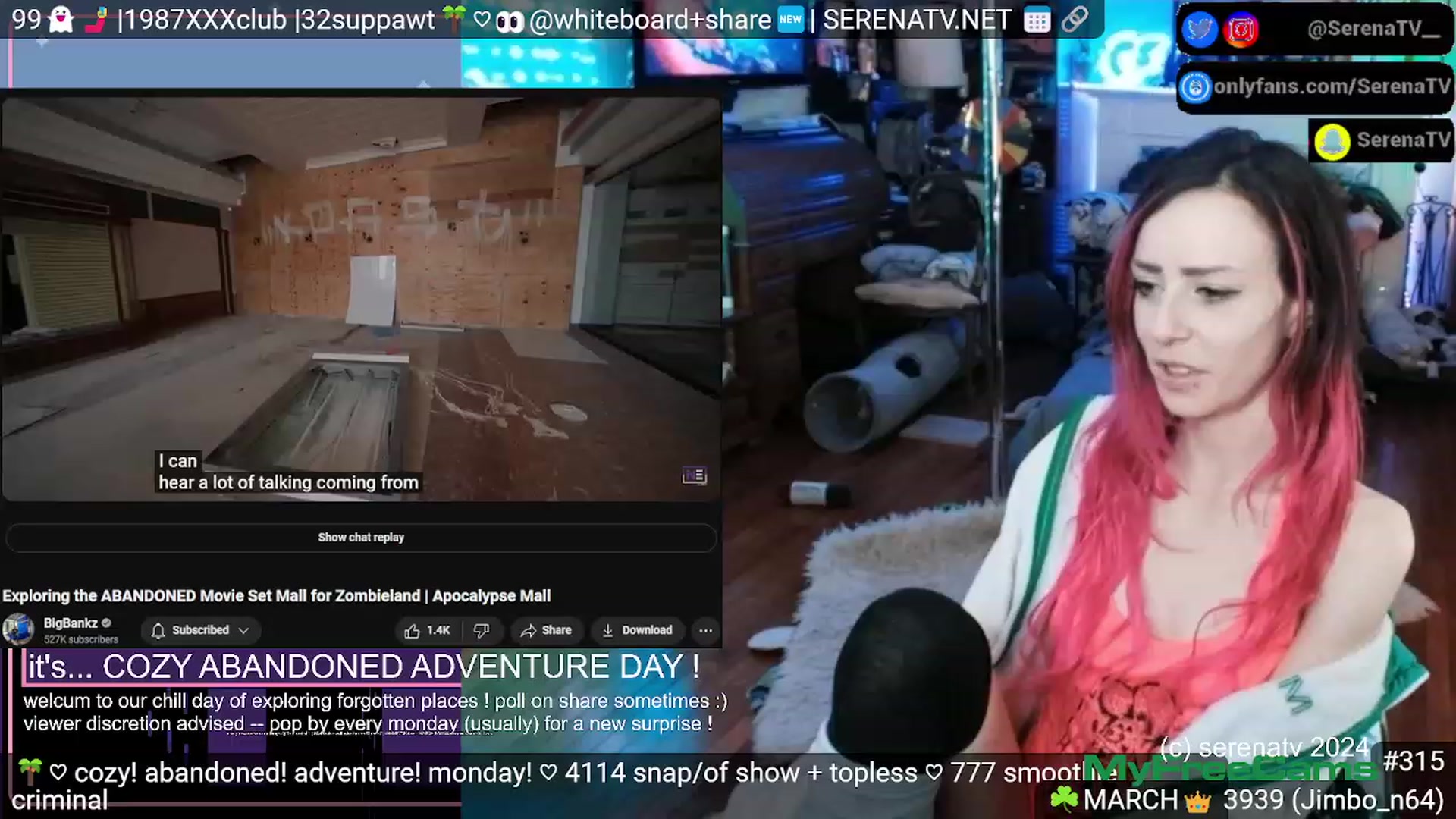 Gallery image thumbnail from serenatv's myfreecams stream on, 03/11/2024, 20:42 image 13 of 20
