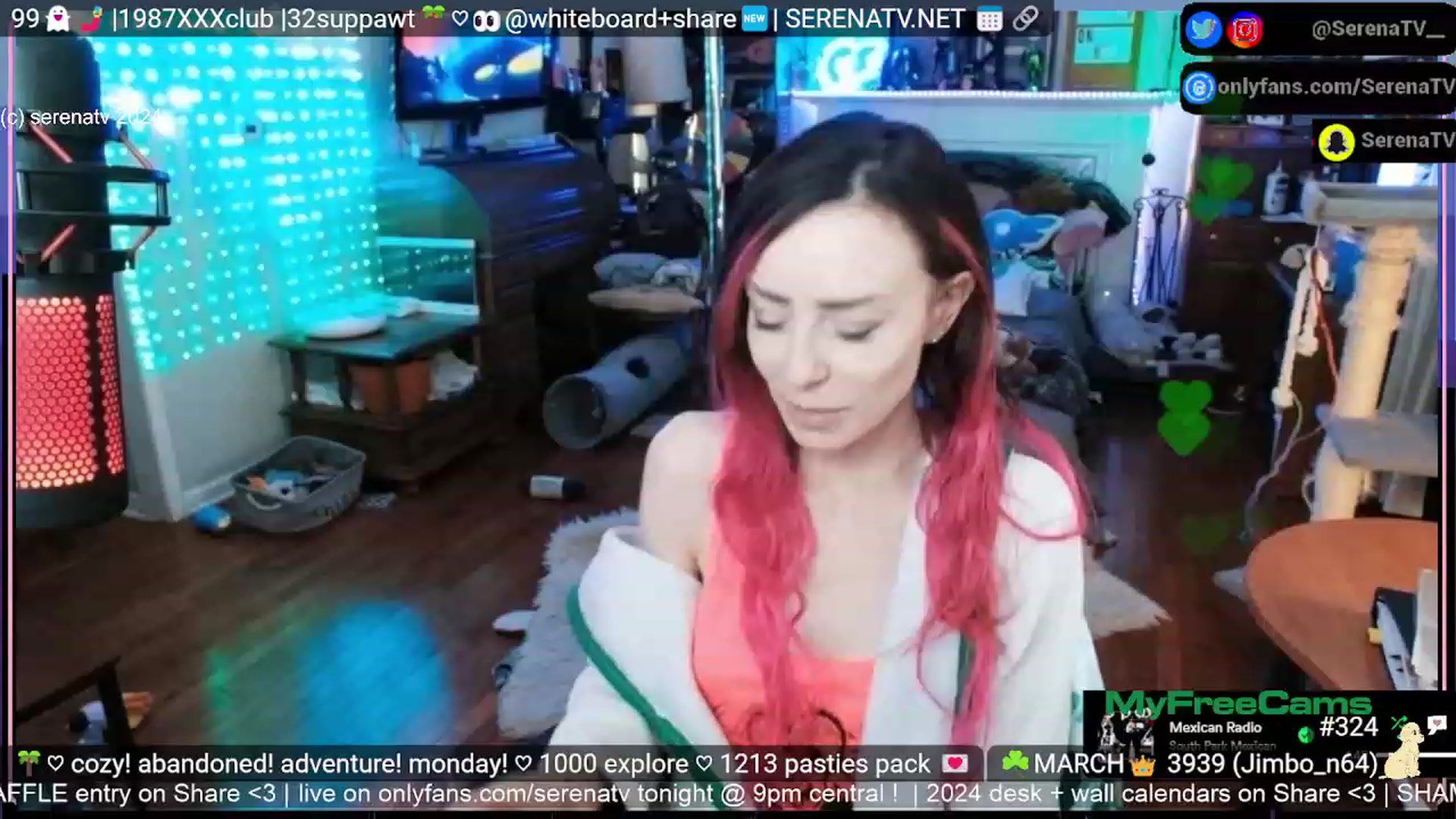 Gallery image thumbnail from serenatv's myfreecams stream on, 03/11/2024, 20:42 image 3 of 20