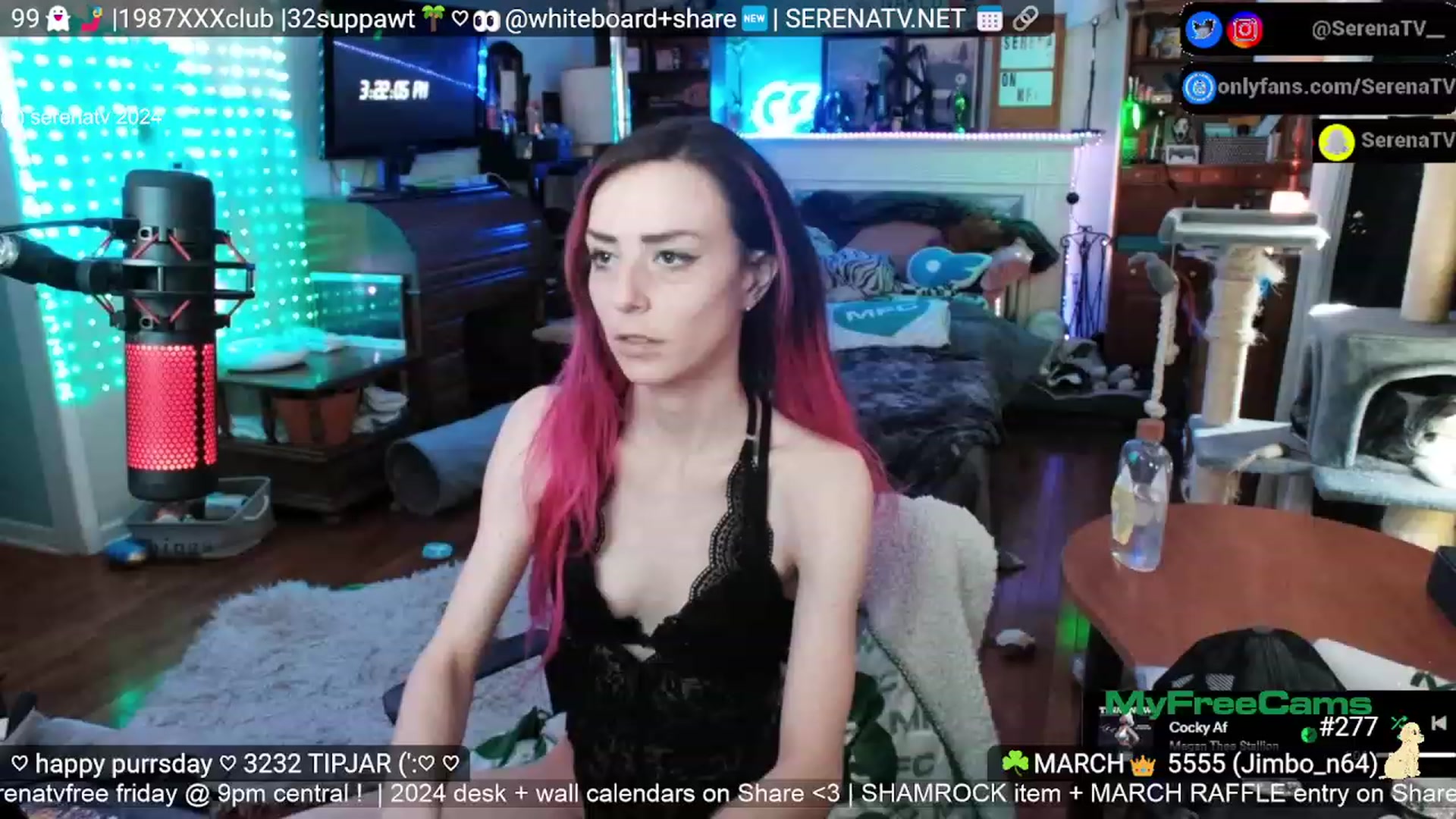 Gallery image thumbnail from serenatv's myfreecams stream on, 03/14/2024, 21:08 image 7 of 20