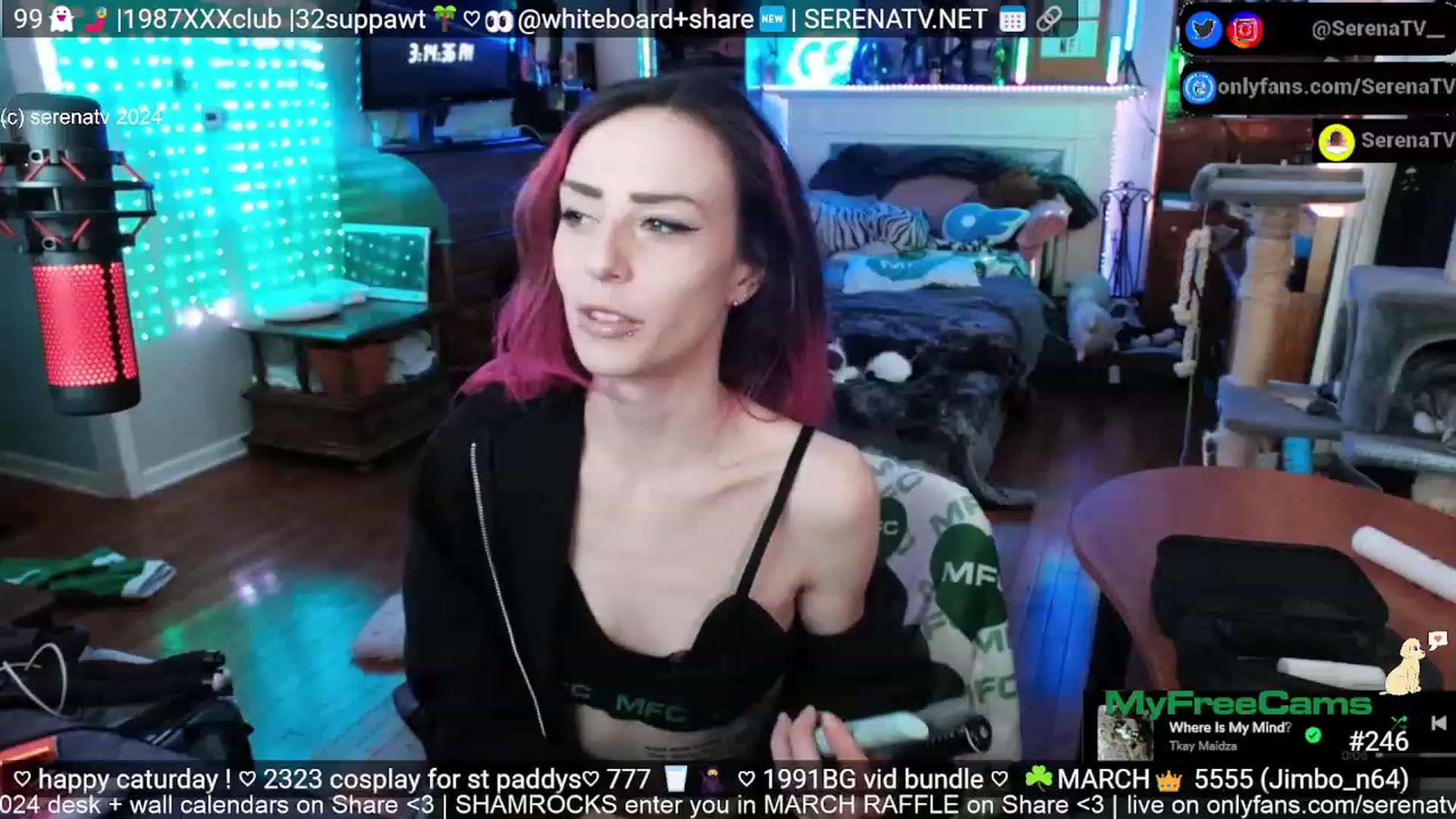 Gallery image thumbnail from serenatv's myfreecams stream on, 03/16/2024, 20:57 image 11 of 20