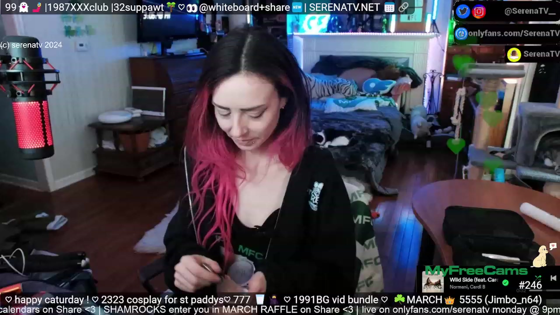 Gallery image thumbnail from serenatv's myfreecams stream on, 03/16/2024, 20:57 image 9 of 20