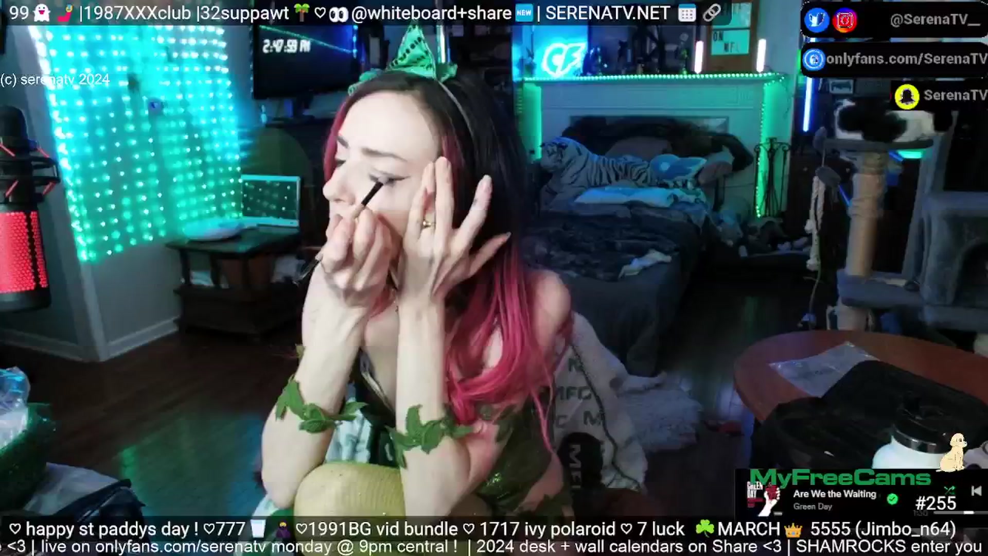 Gallery image thumbnail from serenatv's myfreecams stream on, 03/17/2024, 20:12 image 11 of 20