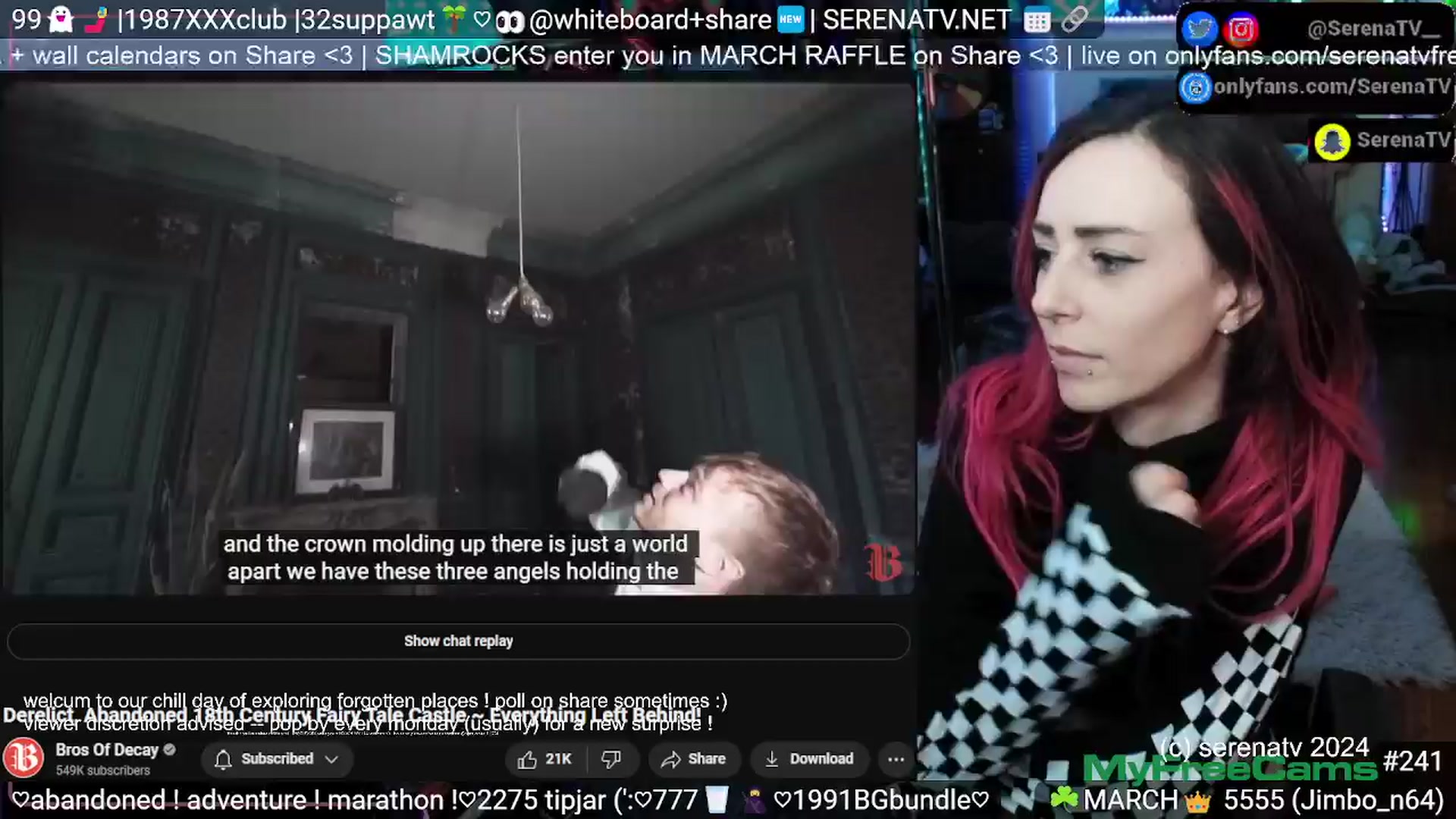 Gallery image thumbnail from serenatv's myfreecams stream on, 03/21/2024, 20:58 image 5 of 20