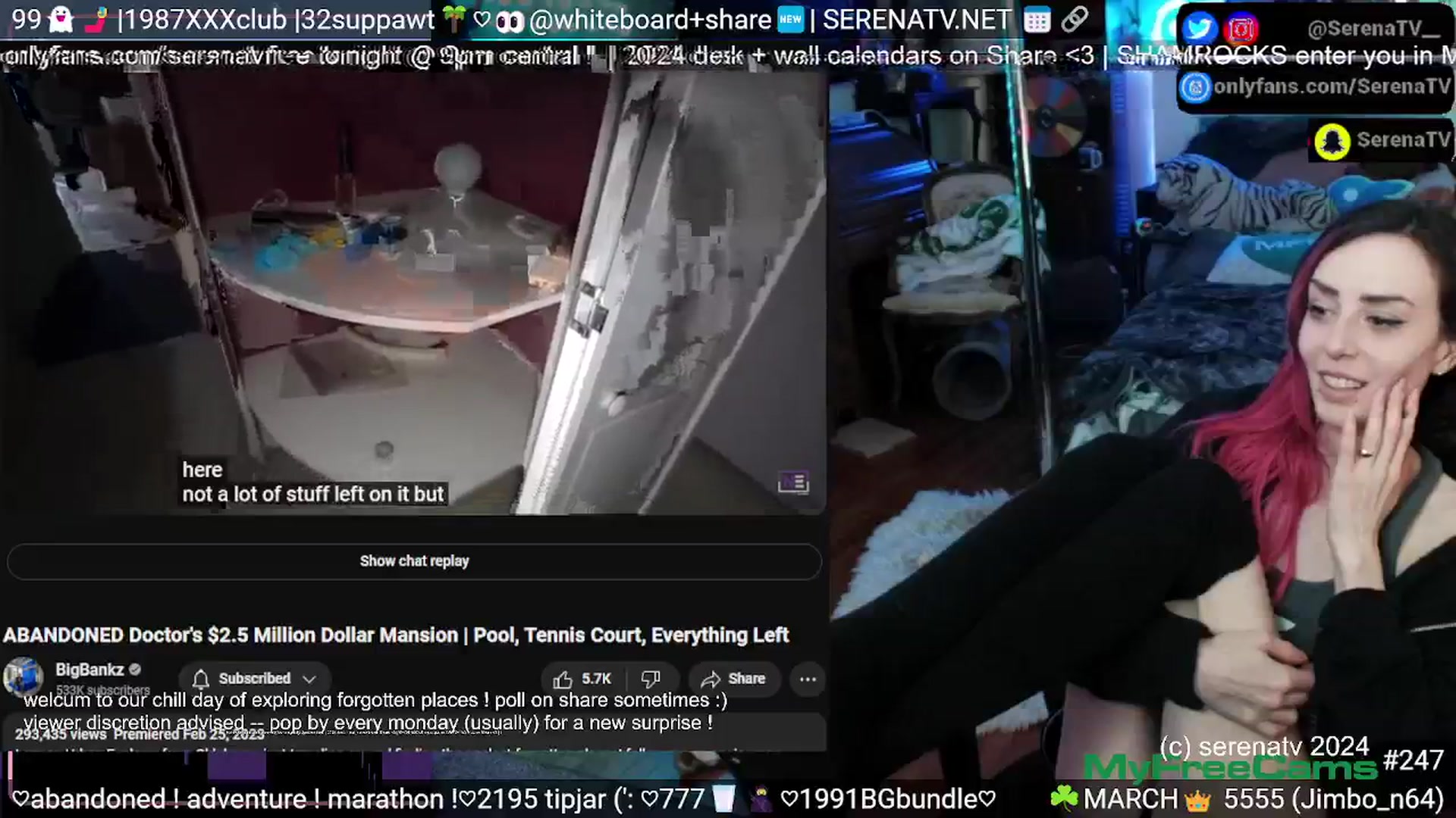 Gallery image thumbnail from serenatv's myfreecams stream on, 03/22/2024, 18:14 image 19 of 20