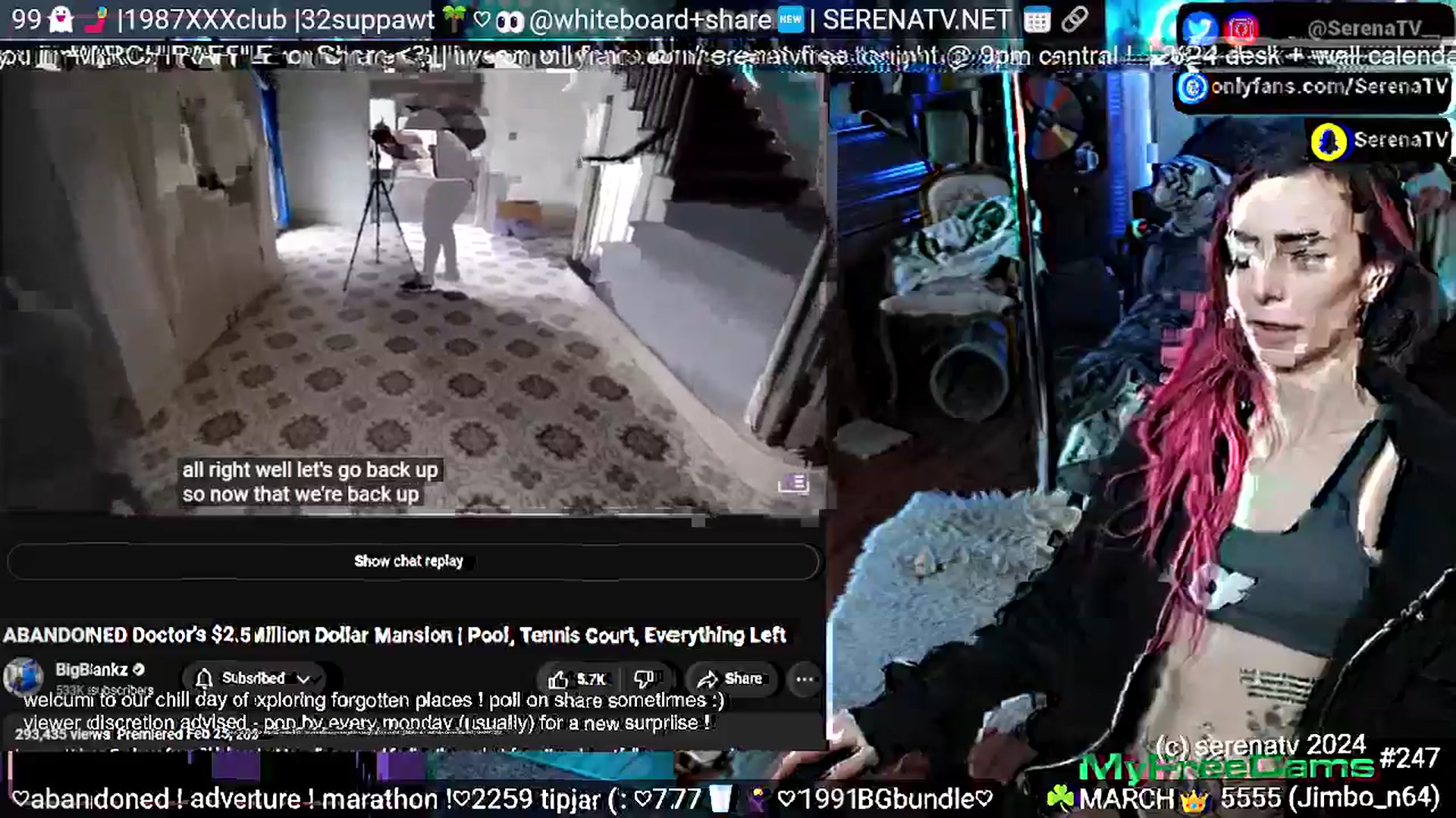 Gallery image thumbnail from serenatv's myfreecams stream on, 03/22/2024, 18:14 image 14 of 20