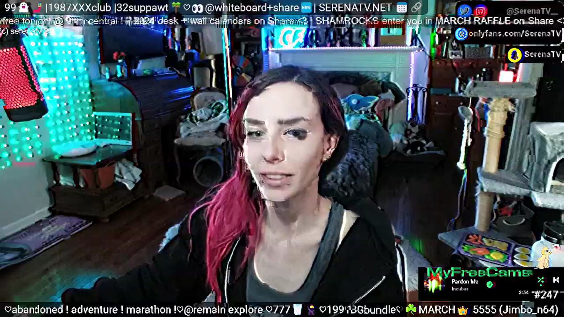 Gallery image thumbnail from serenatv's myfreecams stream on, 03/22/2024, 18:14 image 8 of 20