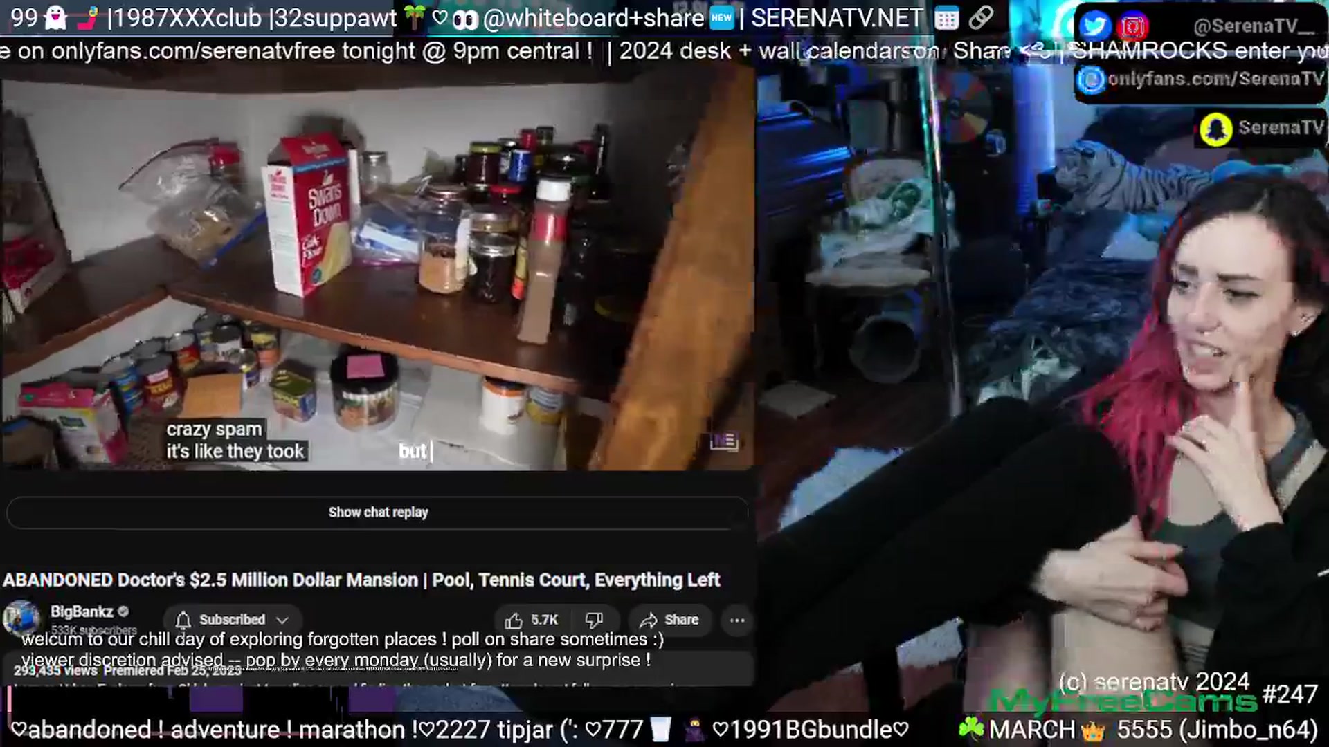 Gallery image thumbnail from serenatv's myfreecams stream on, 03/22/2024, 18:14 image 15 of 20