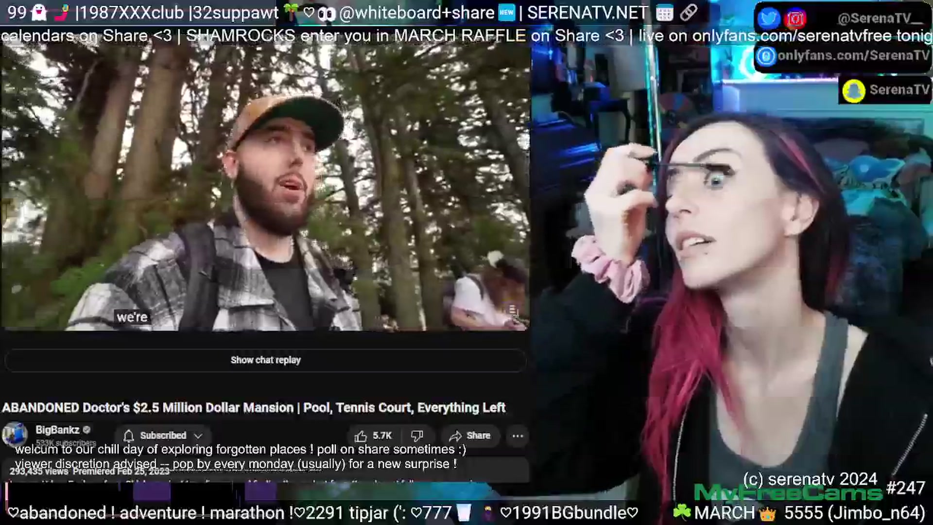 Gallery image thumbnail from serenatv's myfreecams stream on, 03/22/2024, 18:14 image 9 of 20