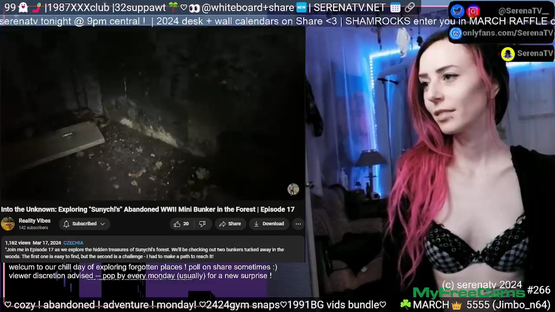 Gallery image thumbnail from serenatv's myfreecams stream on, 03/25/2024, 20:51 image 20 of 20