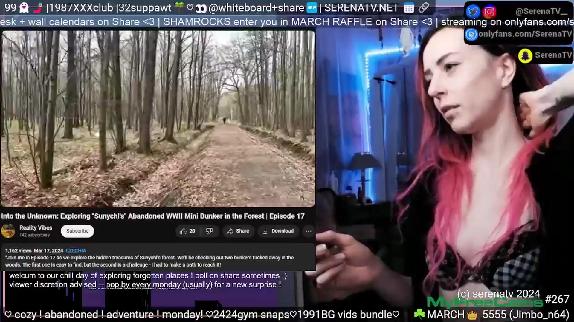 Gallery image thumbnail from serenatv's myfreecams stream on, 03/25/2024, 20:51 image 10 of 20