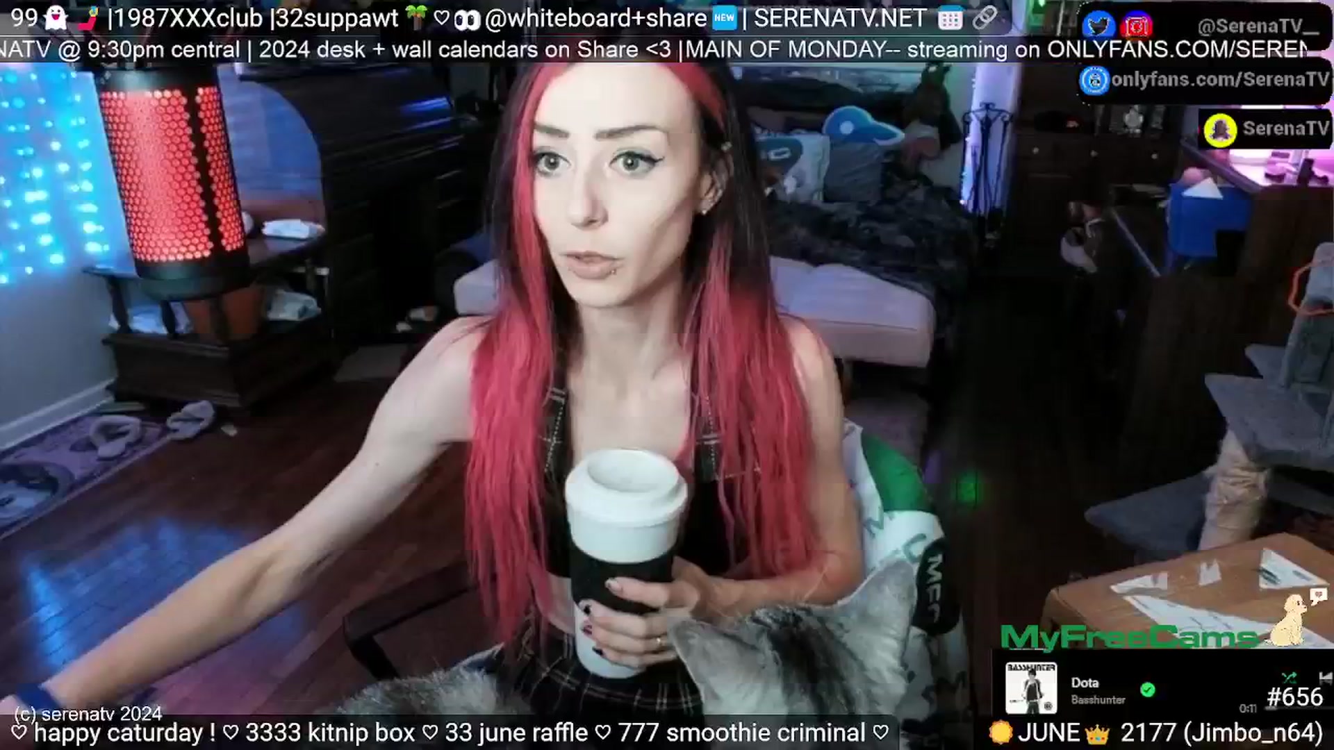 Gallery image thumbnail from serenatv's myfreecams stream on, 06/08/2024, 20:09 image 8 of 20