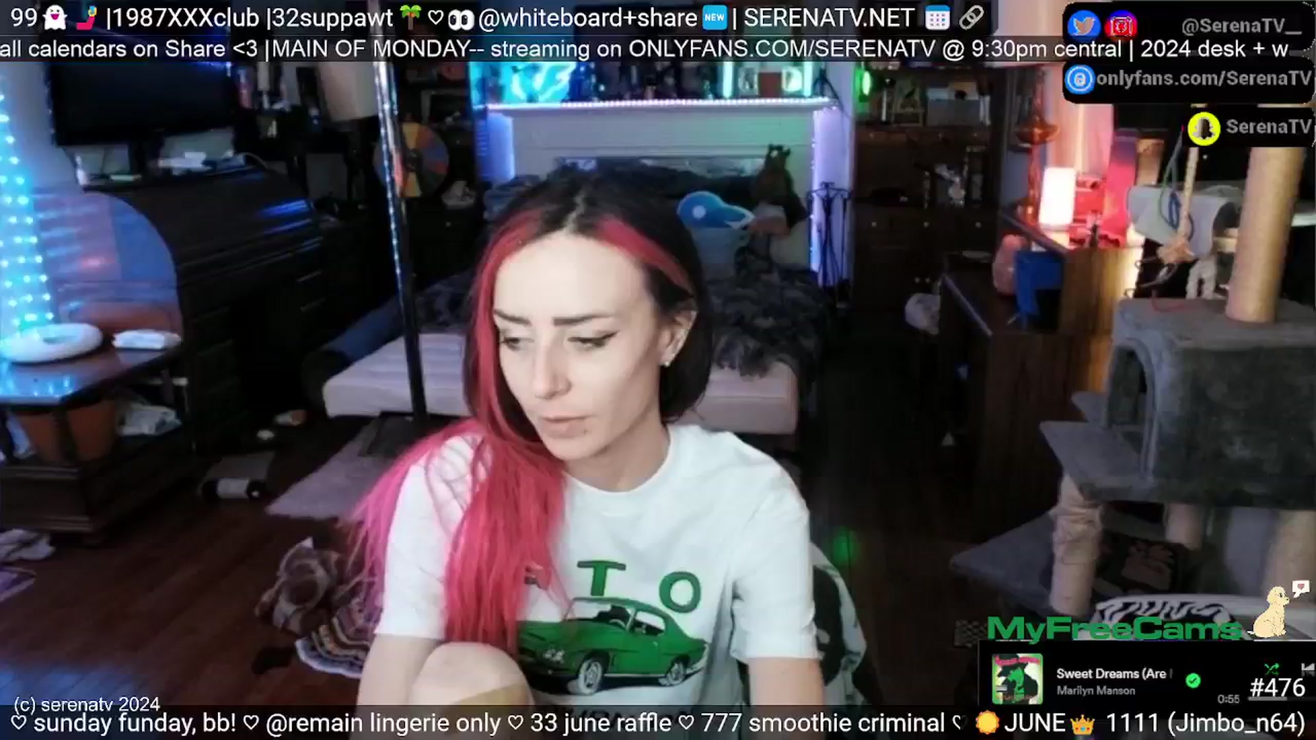 Gallery image thumbnail from serenatv's myfreecams stream on, 06/09/2024, 20:16 image 12 of 20