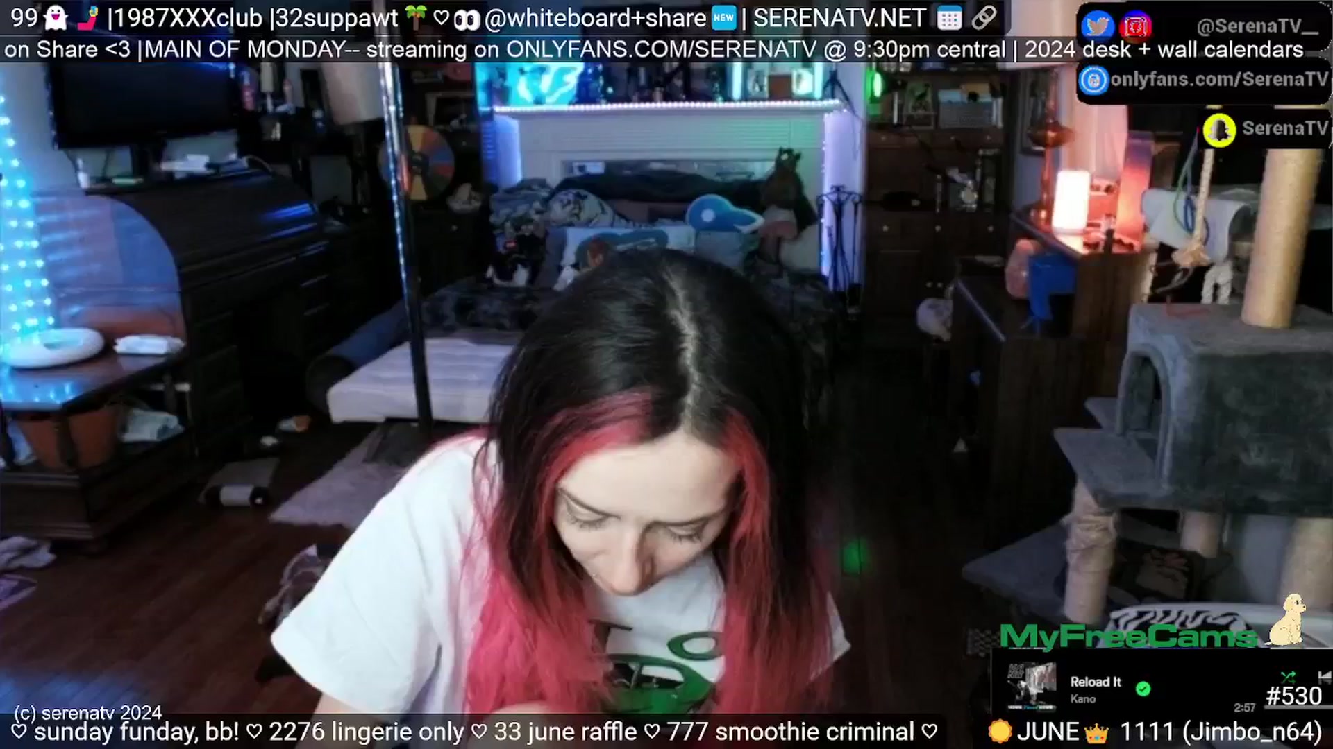 Gallery image thumbnail from serenatv's myfreecams stream on, 06/09/2024, 20:16 image 9 of 20
