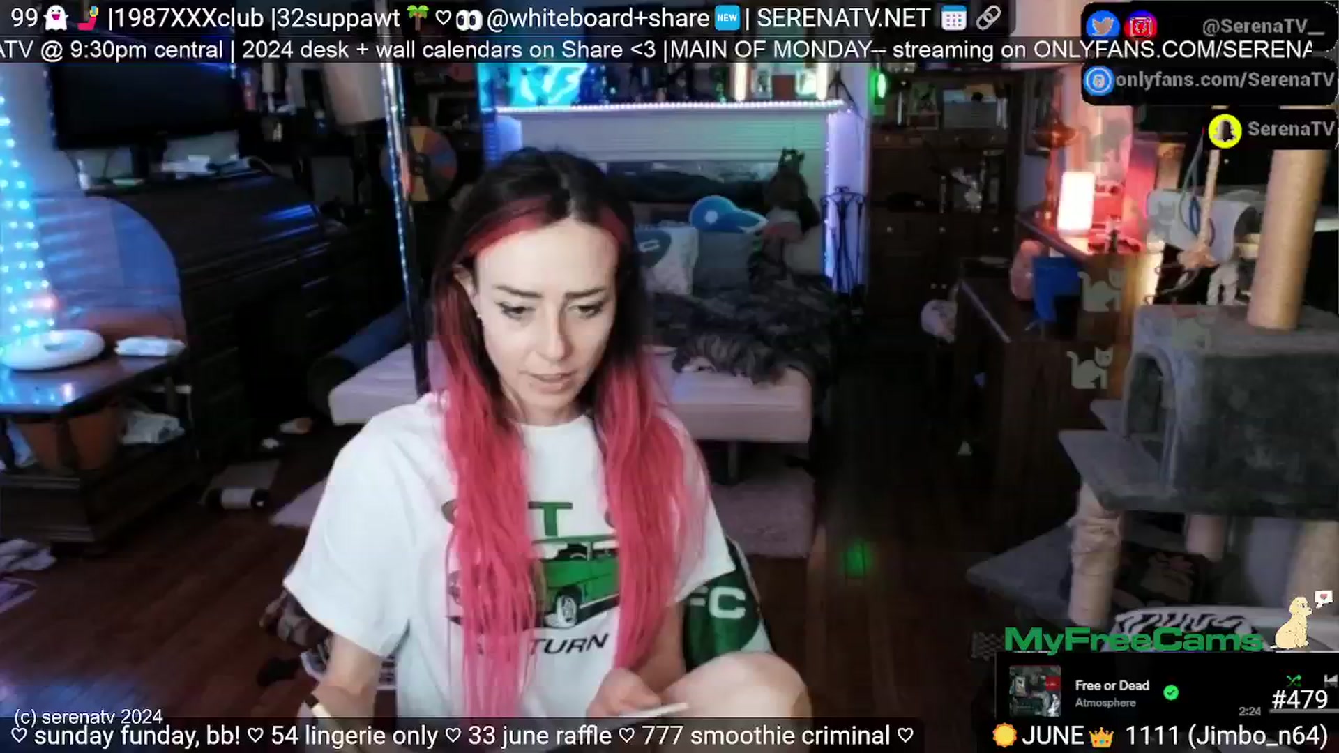 Gallery image thumbnail from serenatv's myfreecams stream on, 06/09/2024, 20:16 image 11 of 20