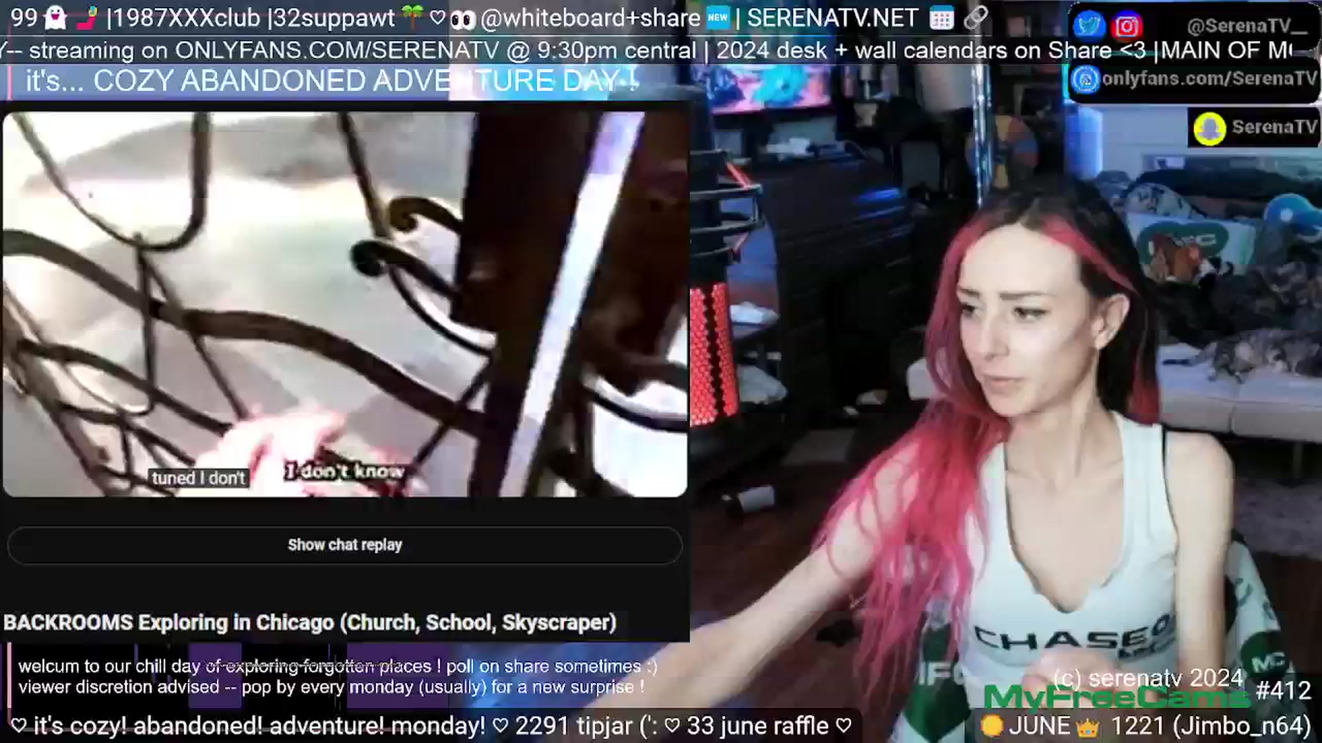 Gallery image thumbnail from serenatv's myfreecams stream on, 06/10/2024, 19:56 image 11 of 20