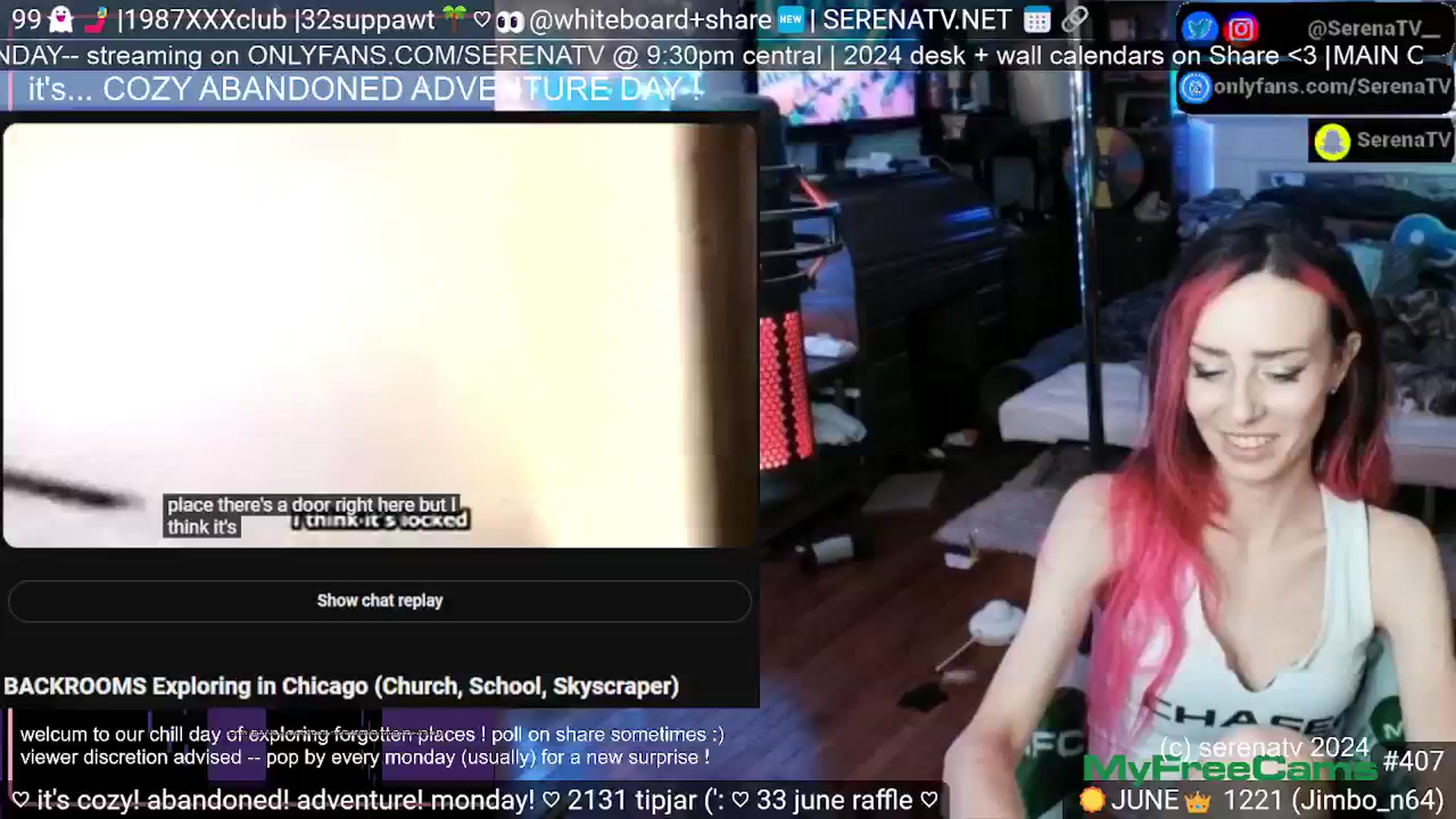 Gallery image thumbnail from serenatv's myfreecams stream on, 06/10/2024, 19:56 image 15 of 20