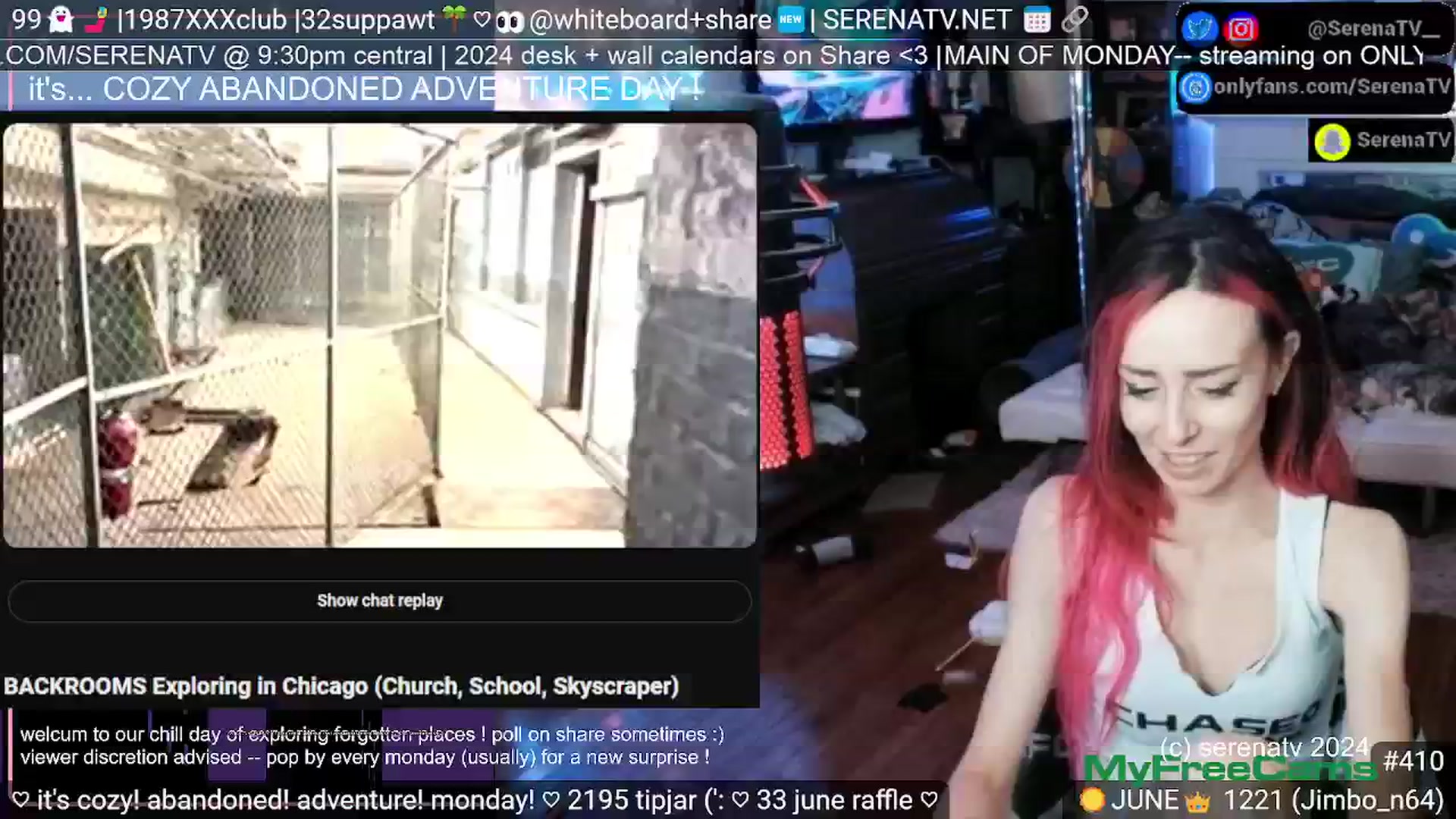 Gallery image thumbnail from serenatv's myfreecams stream on, 06/10/2024, 19:56 image 14 of 20
