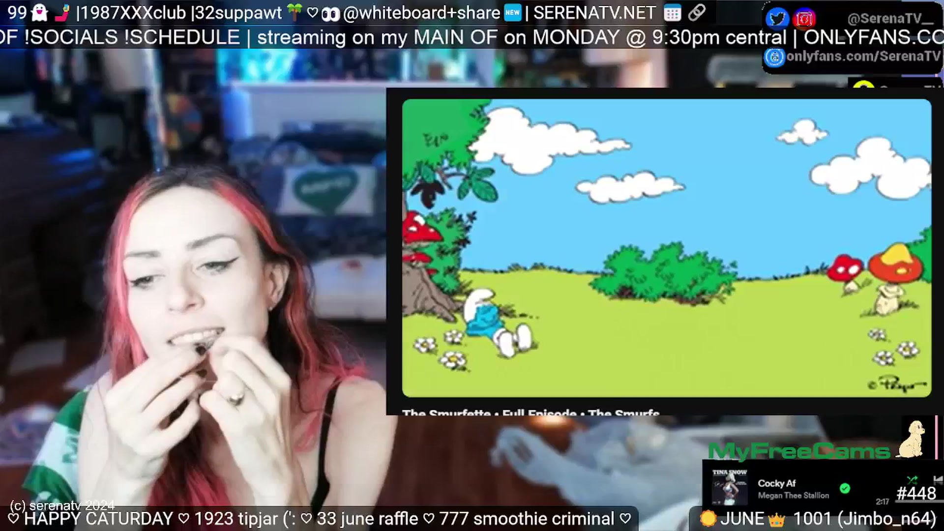 Gallery image thumbnail from serenatv's myfreecams stream on, 06/22/2024, 21:57 image 12 of 20