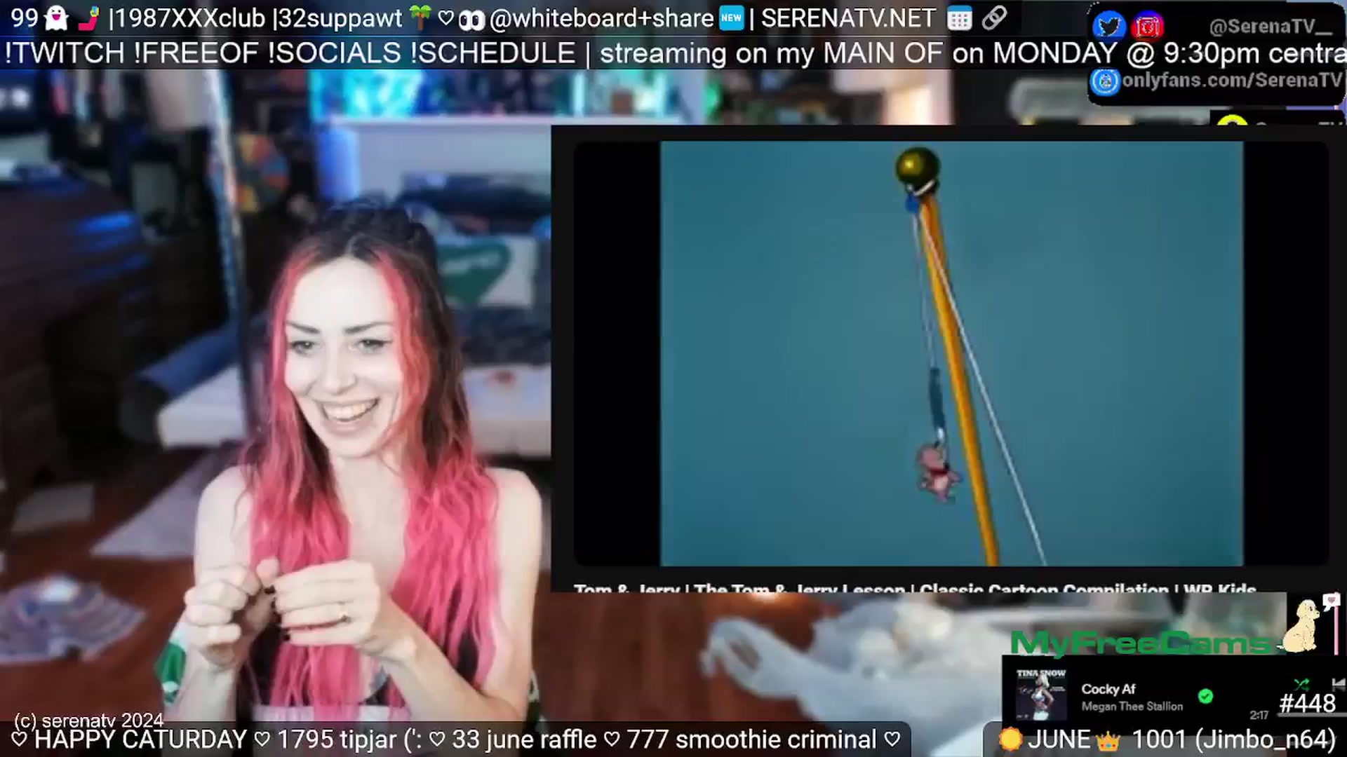 Gallery image thumbnail from serenatv's myfreecams stream on, 06/22/2024, 21:57 image 14 of 20