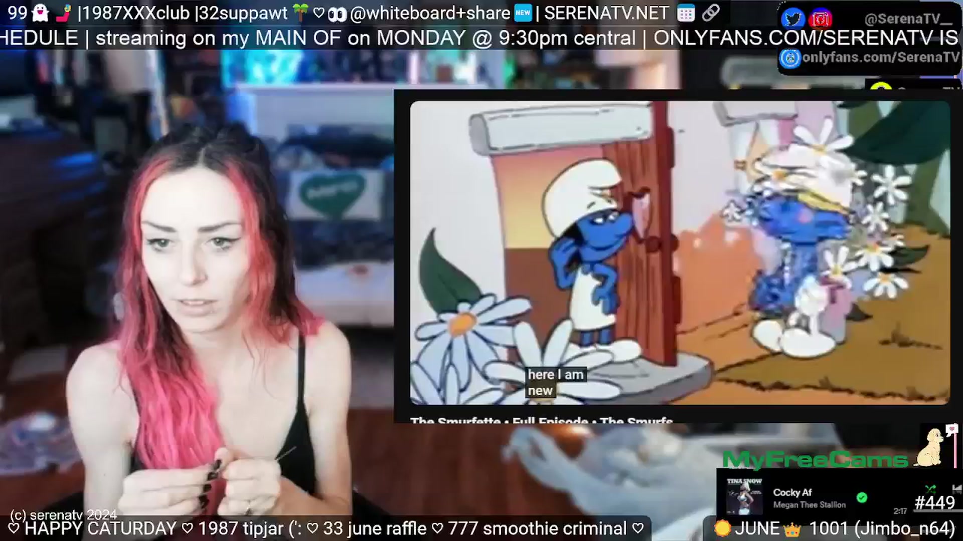 Gallery image thumbnail from serenatv's myfreecams stream on, 06/22/2024, 21:57 image 10 of 20