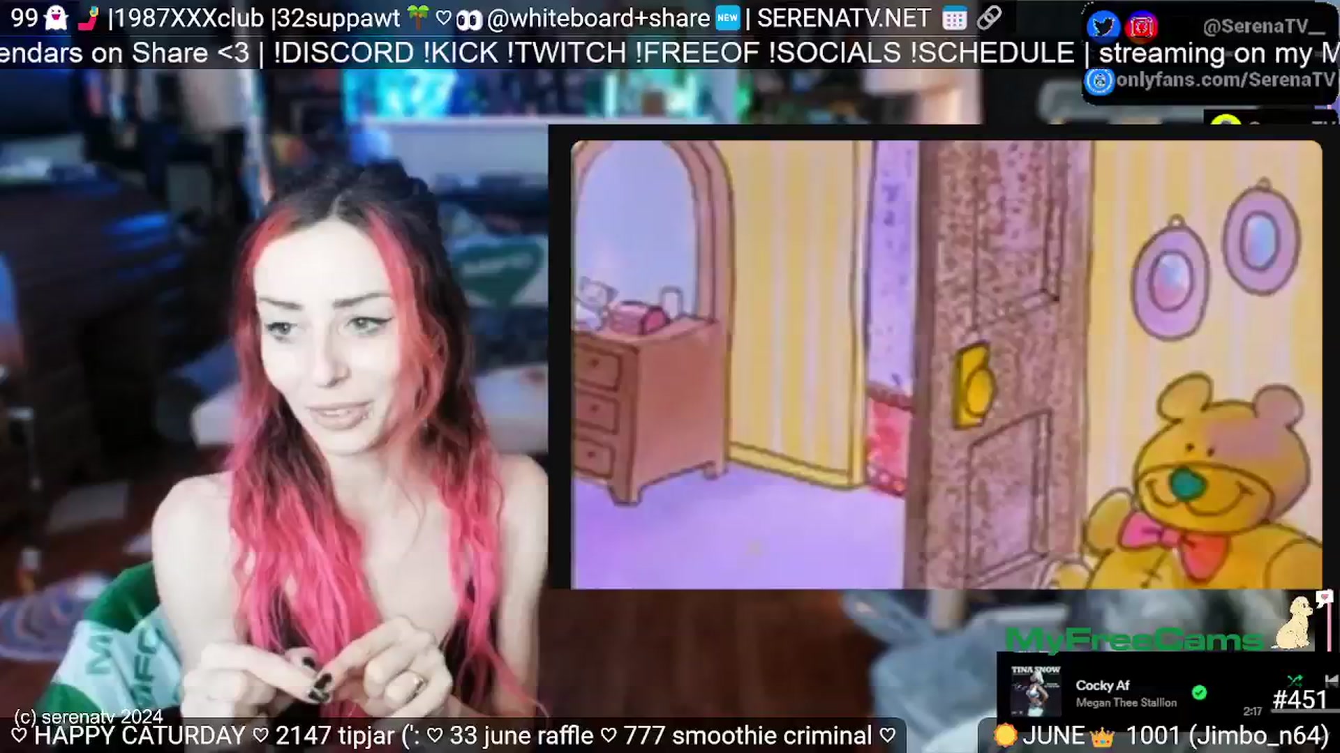Gallery image thumbnail from serenatv's myfreecams stream on, 06/22/2024, 21:57 image 7 of 20