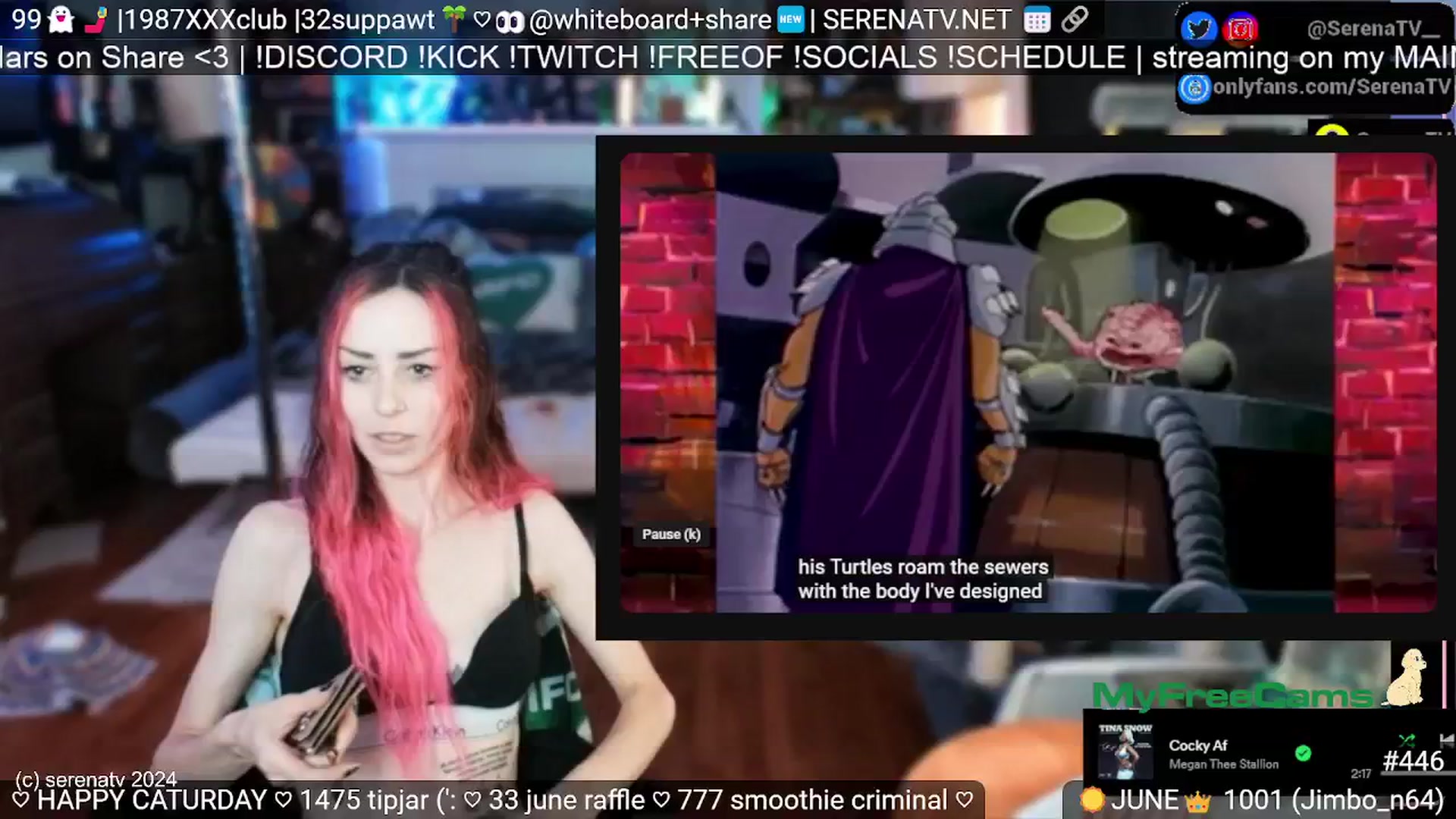 Gallery image thumbnail from serenatv's myfreecams stream on, 06/22/2024, 21:57 image 18 of 20