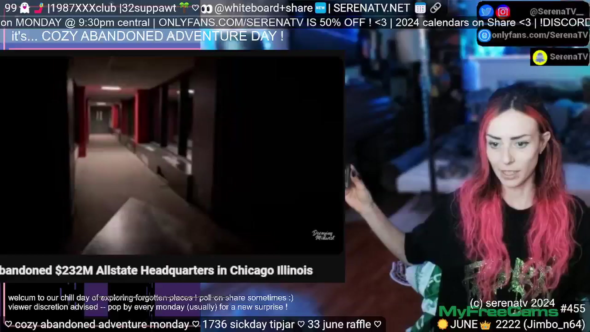 Gallery image thumbnail from serenatv's myfreecams stream on, 06/24/2024, 20:04 image 13 of 20