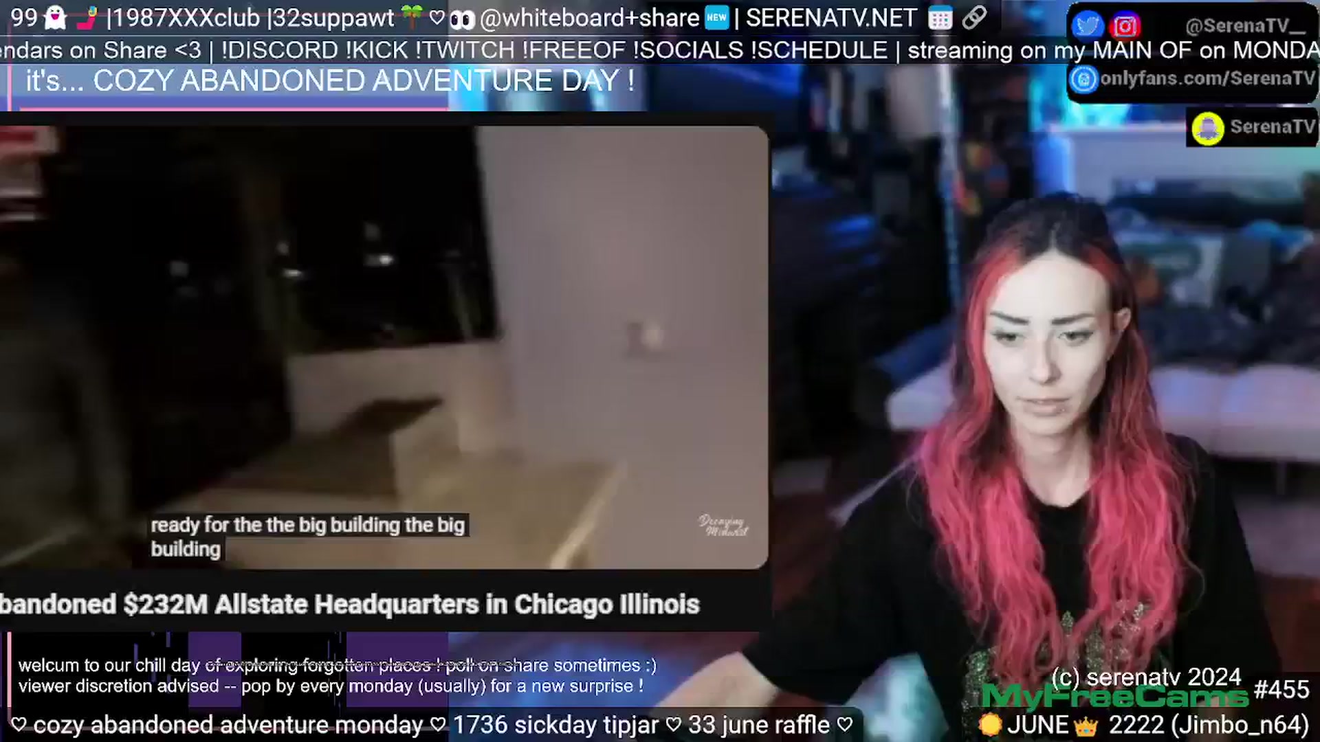 Gallery image thumbnail from serenatv's myfreecams stream on, 06/24/2024, 20:04 image 12 of 20