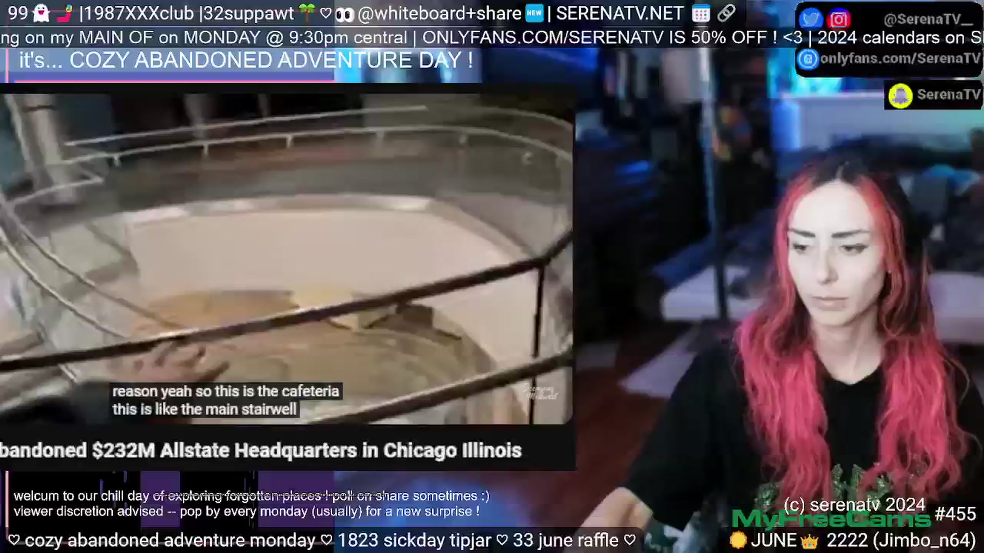 Gallery image thumbnail from serenatv's myfreecams stream on, 06/24/2024, 20:04 image 11 of 20