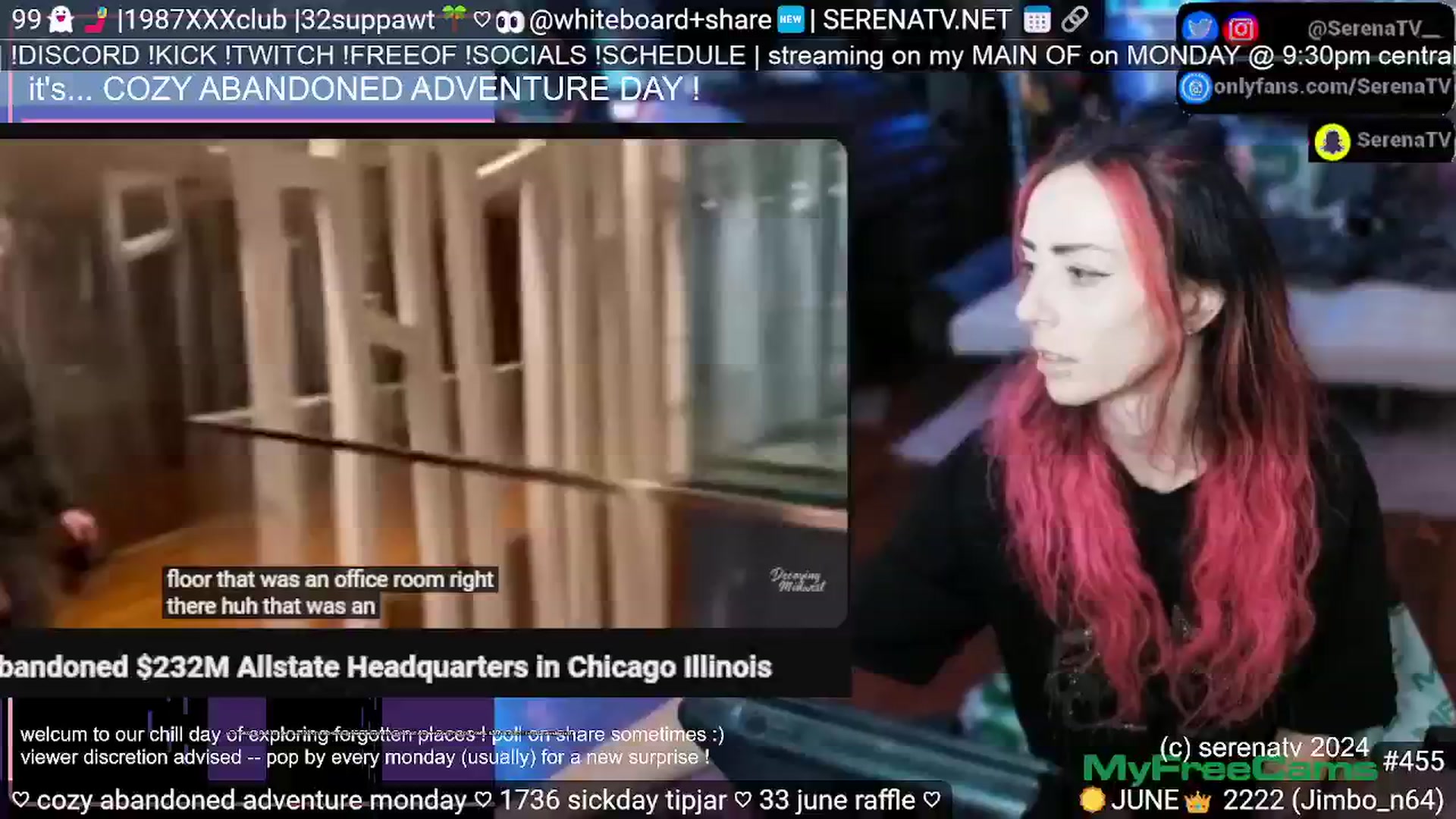 Gallery image thumbnail from serenatv's myfreecams stream on, 06/24/2024, 20:04 image 14 of 20