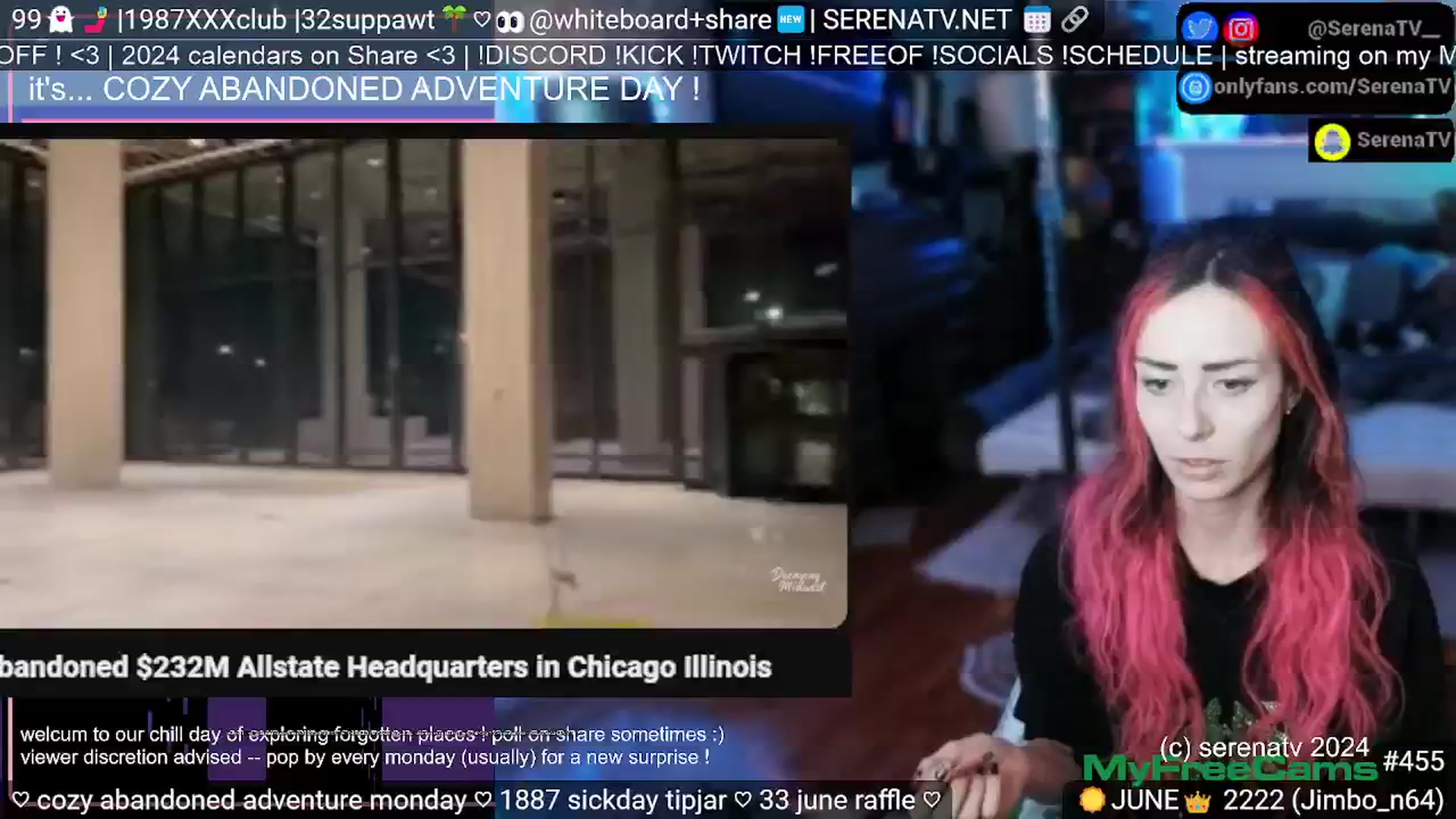 Gallery image thumbnail from serenatv's myfreecams stream on, 06/24/2024, 20:04 image 10 of 20