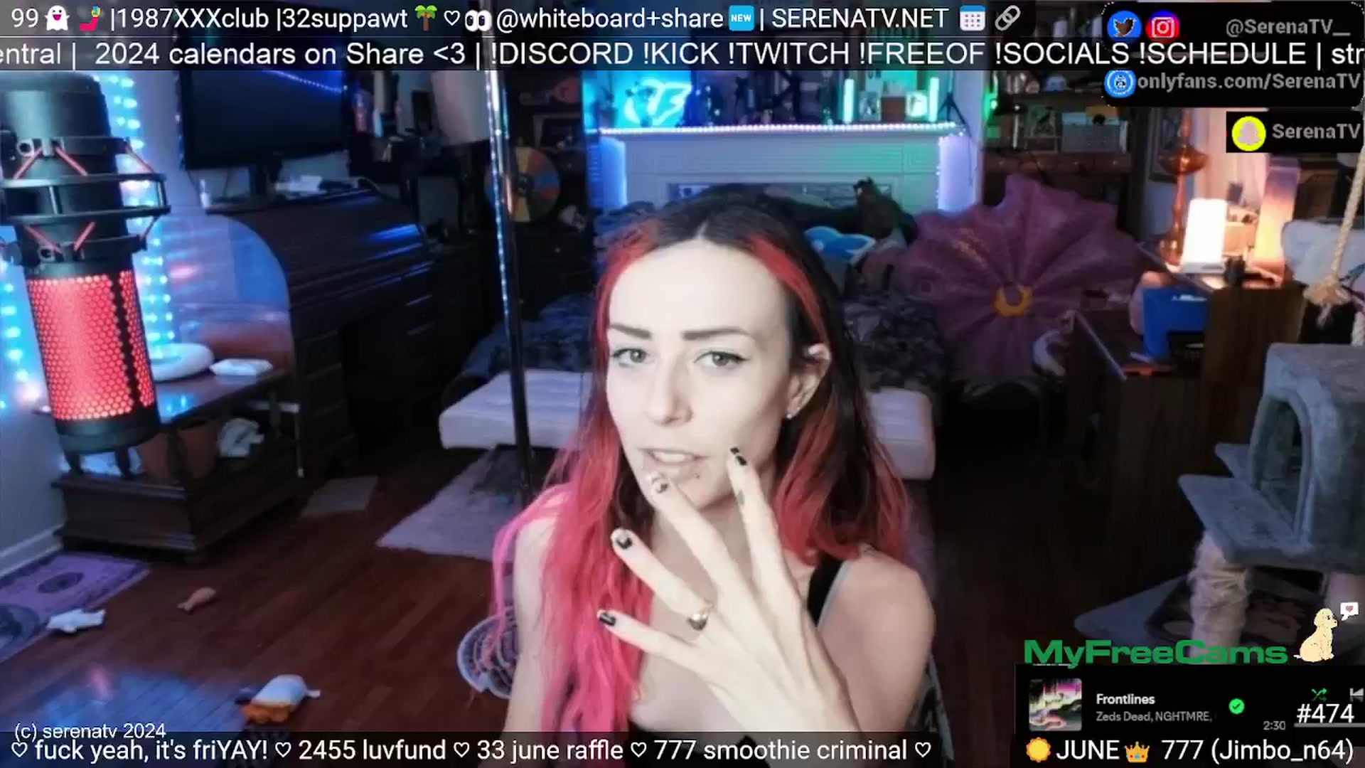 Gallery image thumbnail from serenatv's myfreecams stream on, 06/28/2024, 20:00 image 6 of 20
