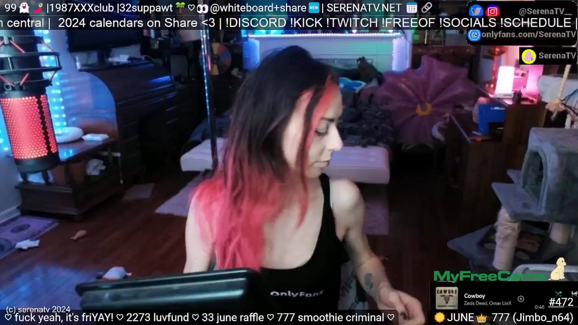 Gallery image thumbnail from serenatv's myfreecams stream on, 06/28/2024, 20:00 image 11 of 20