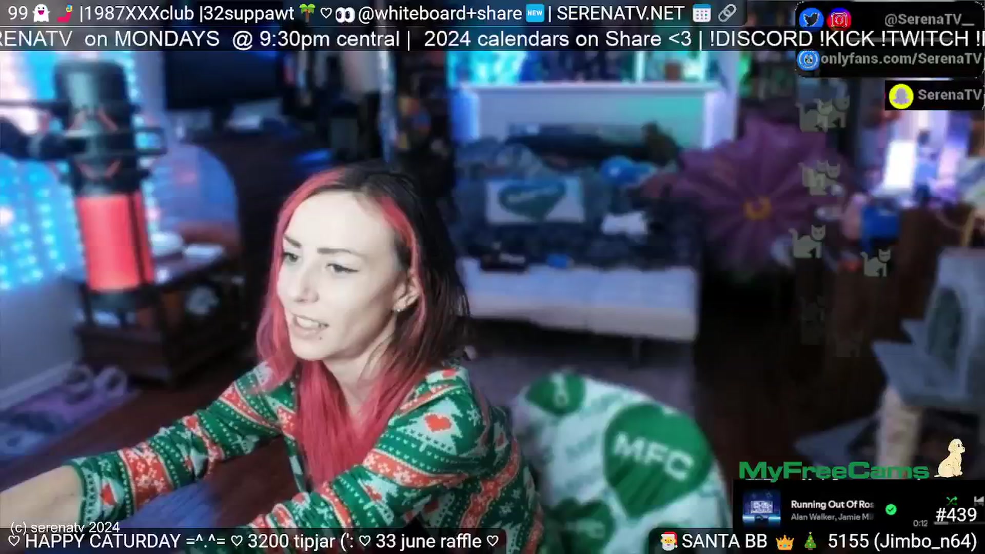 Gallery image thumbnail from serenatv's myfreecams stream on, 06/29/2024, 20:19 image 7 of 20