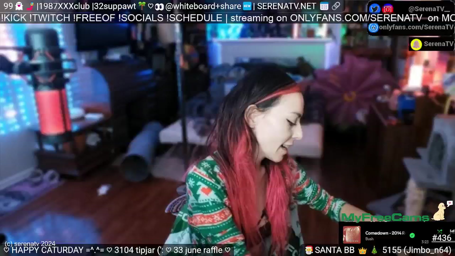 Gallery image thumbnail from serenatv's myfreecams stream on, 06/29/2024, 20:19 image 11 of 20