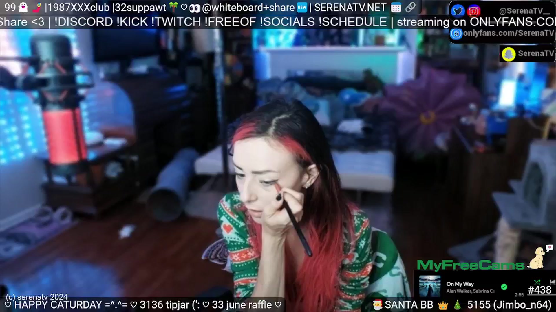 Gallery image thumbnail from serenatv's myfreecams stream on, 06/29/2024, 20:19 image 10 of 20