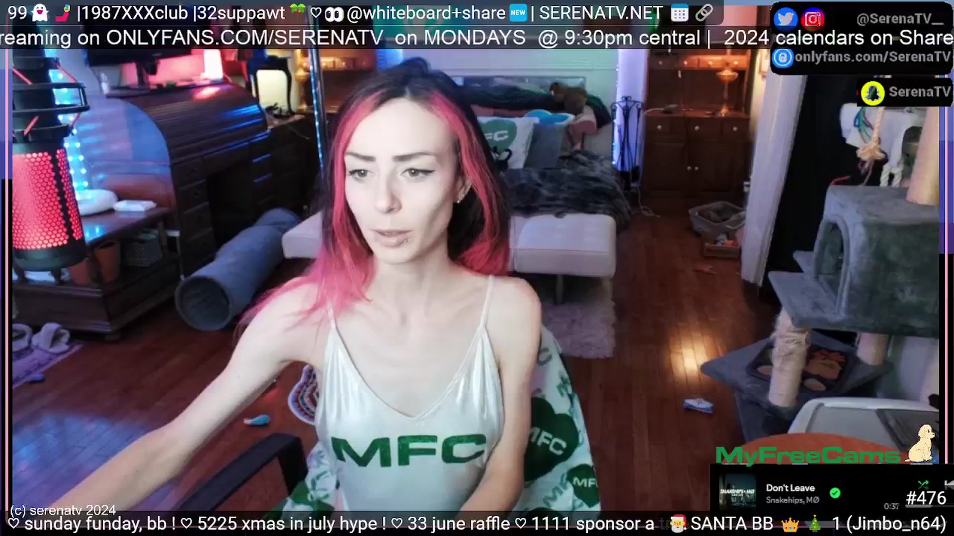 Gallery image thumbnail from serenatv's myfreecams stream on, 06/30/2024, 20:13 image 6 of 20