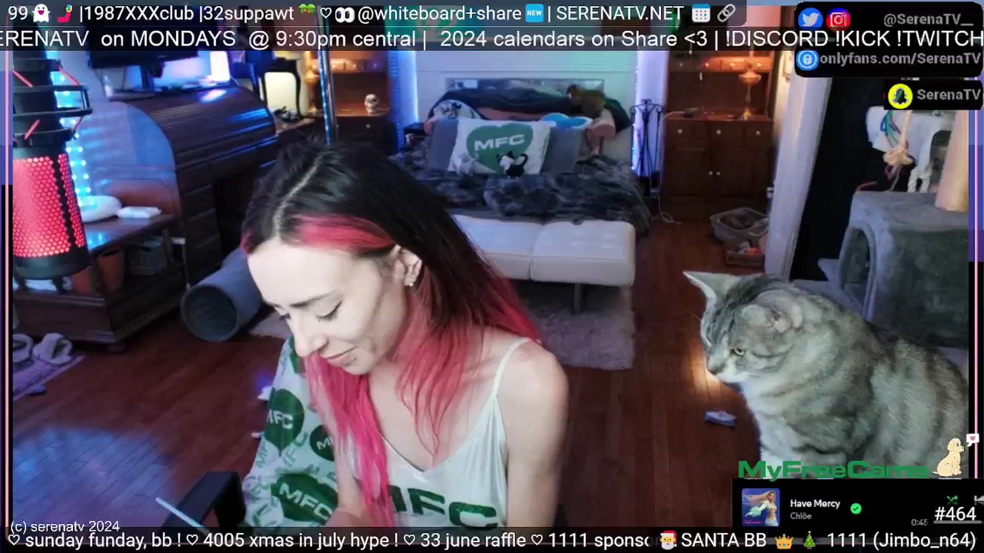 Gallery image thumbnail from serenatv's myfreecams stream on, 06/30/2024, 20:13 image 10 of 20