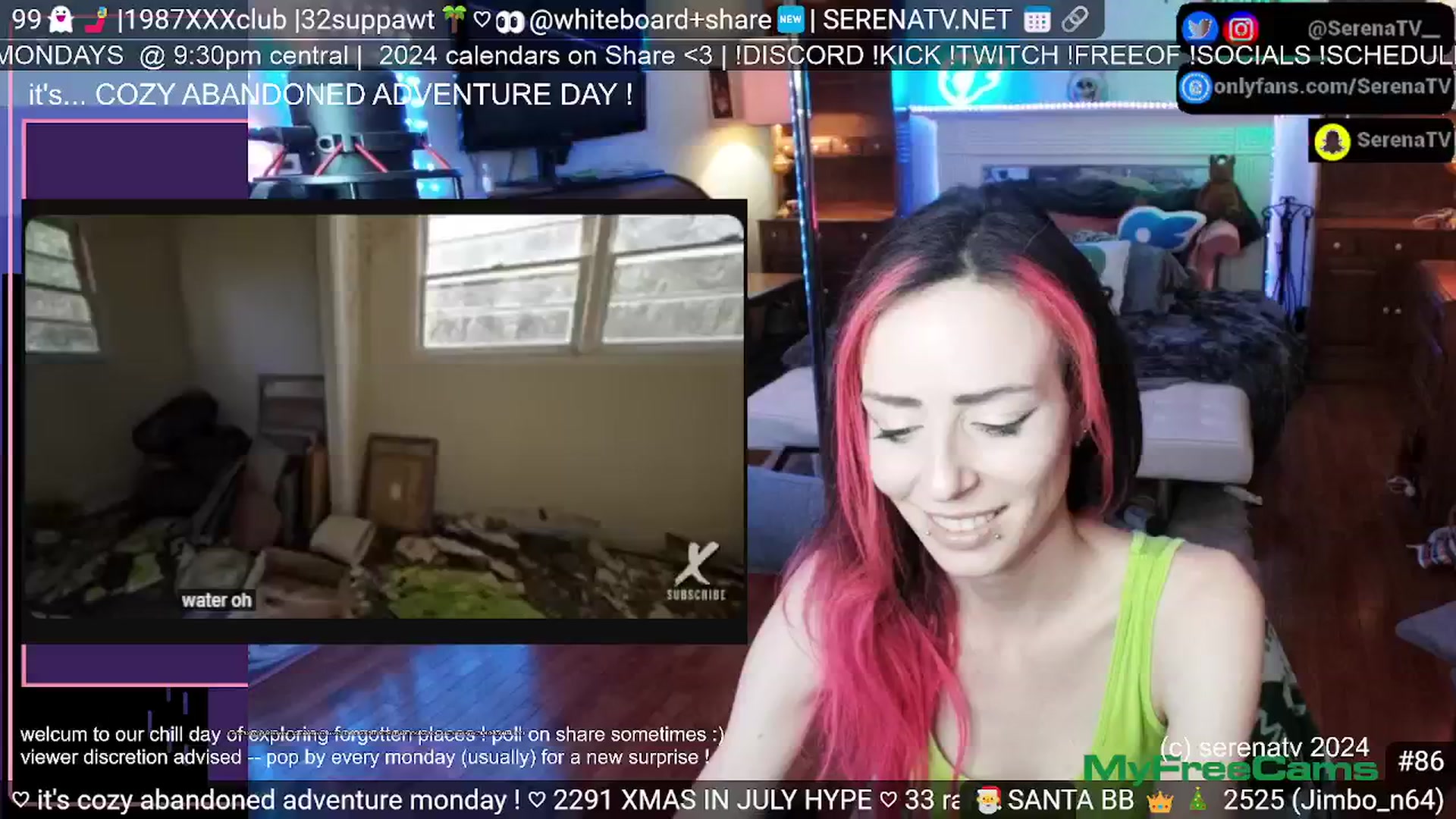 Gallery image thumbnail from serenatv's myfreecams stream on, 07/01/2024, 20:20 image 19 of 20
