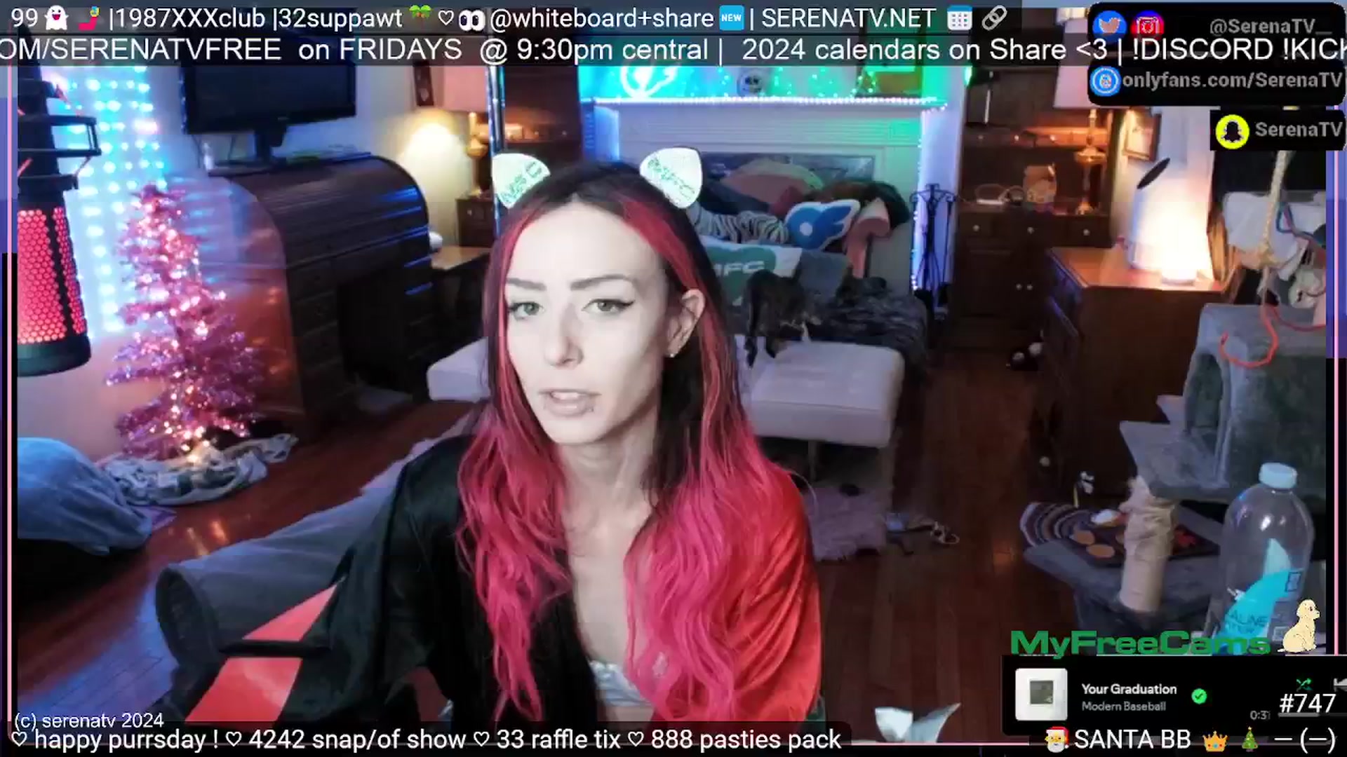 Gallery image thumbnail from serenatv's myfreecams stream on, 07/04/2024, 19:14 image 17 of 20