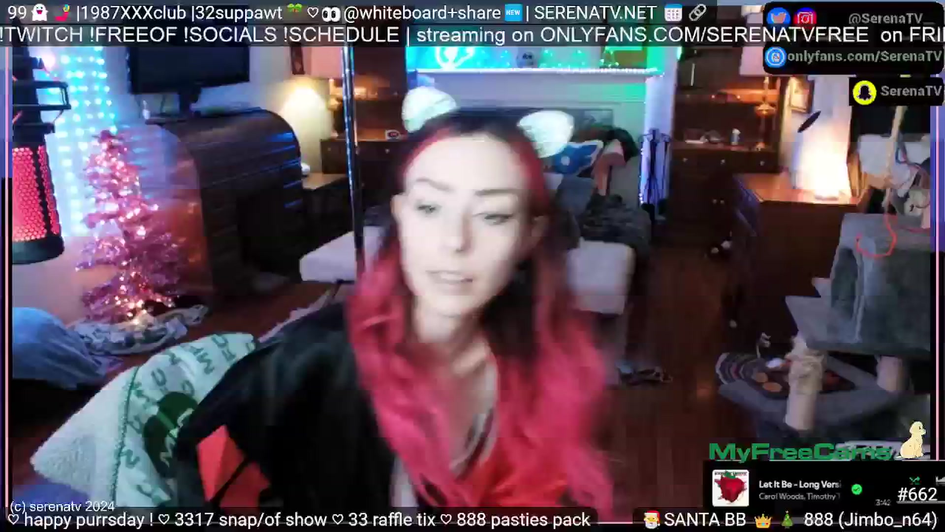Gallery image thumbnail from serenatv's myfreecams stream on, 07/04/2024, 20:09 image 3 of 20