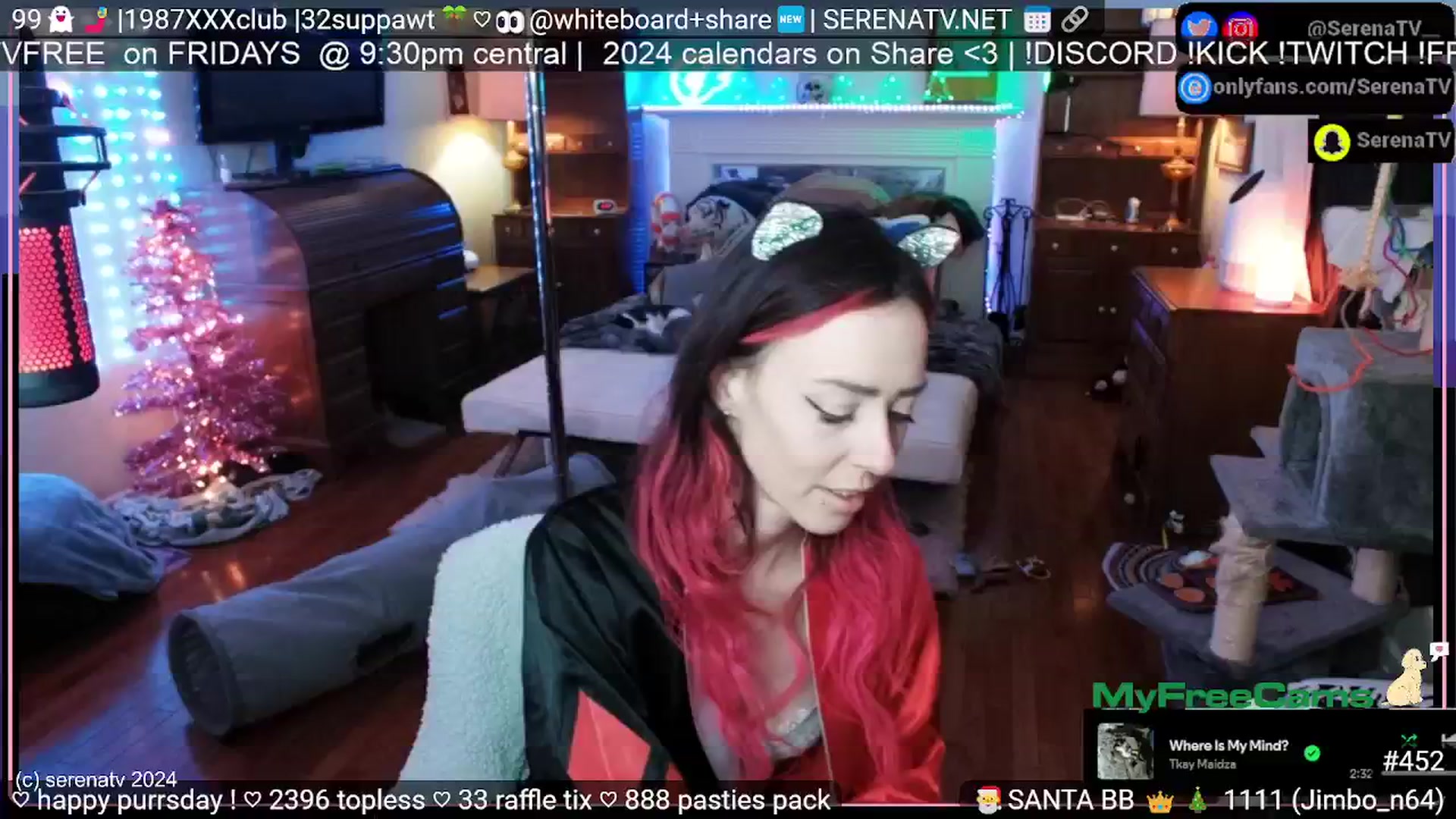 Gallery image thumbnail from serenatv's myfreecams stream on, 07/04/2024, 20:09 image 17 of 20
