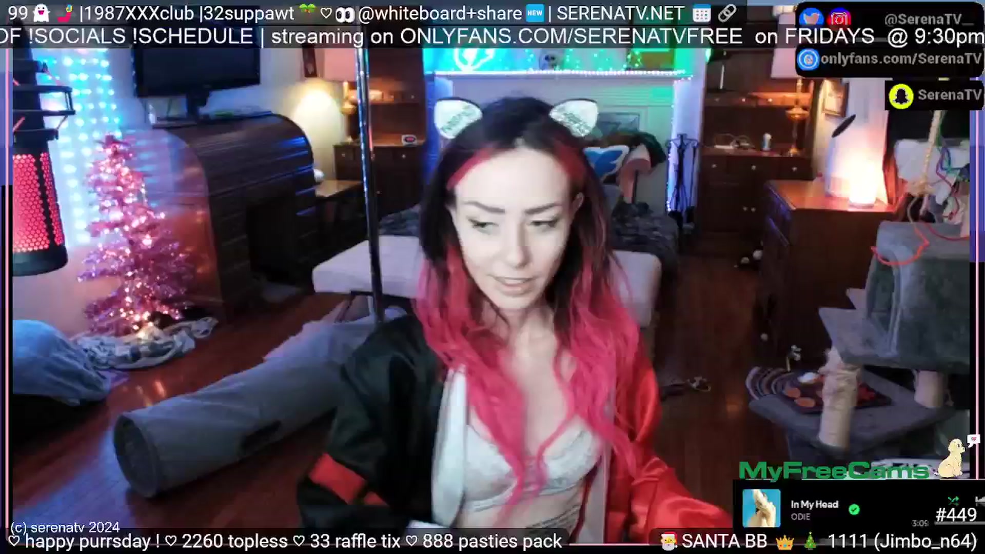 Gallery image thumbnail from serenatv's myfreecams stream on, 07/04/2024, 20:09 image 20 of 20