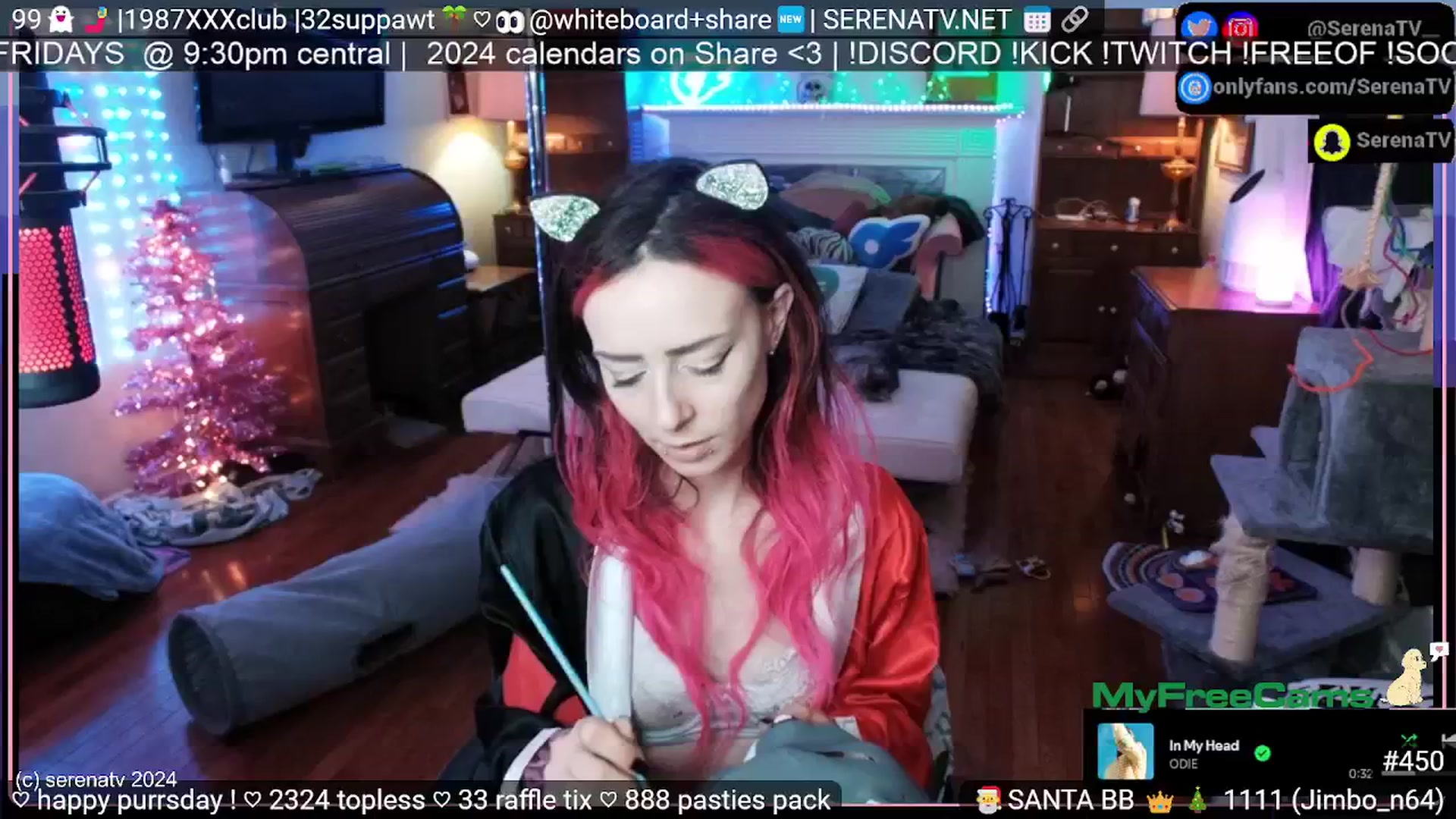 Gallery image thumbnail from serenatv's myfreecams stream on, 07/04/2024, 20:09 image 19 of 20