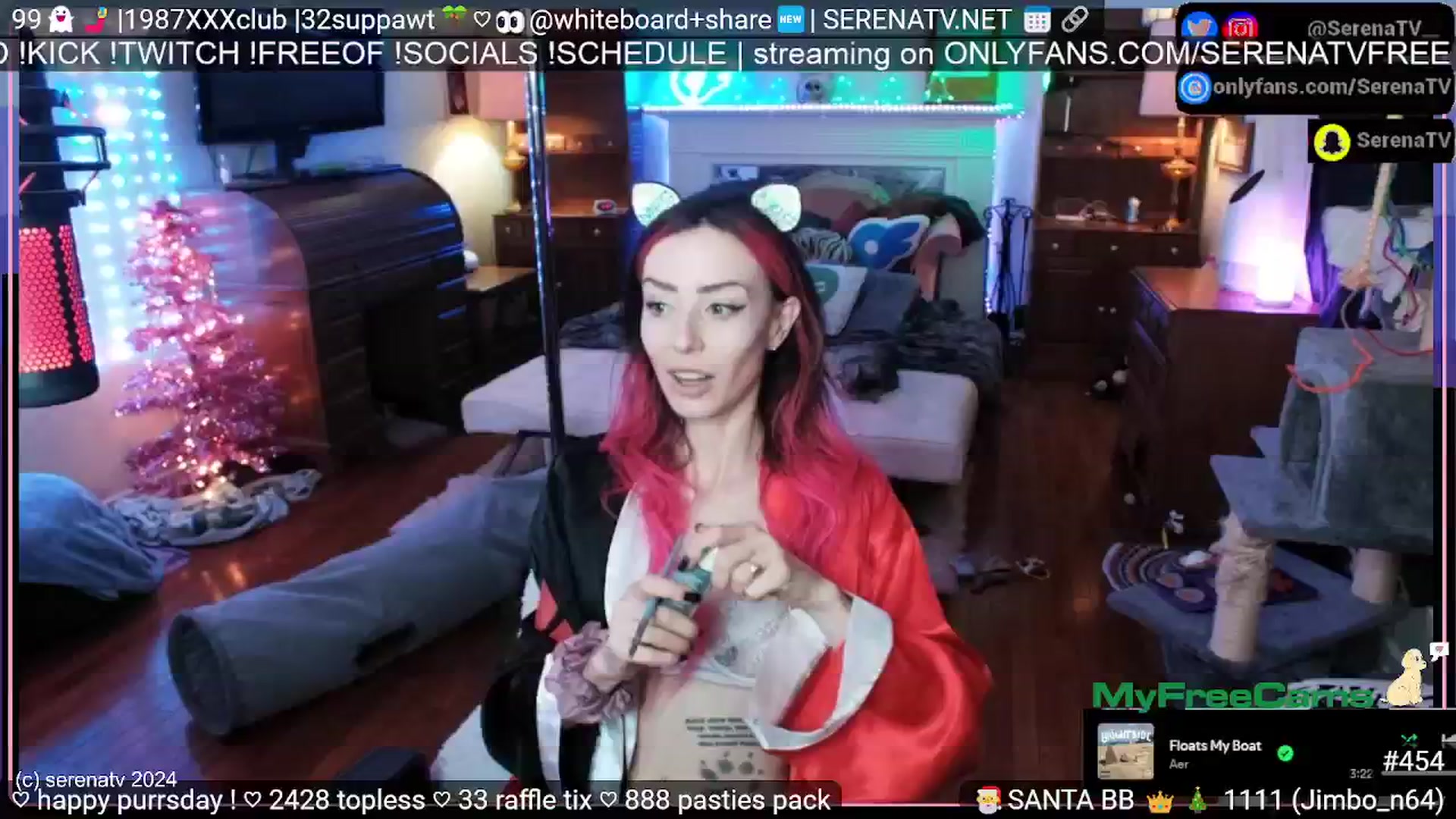 Gallery image thumbnail from serenatv's myfreecams stream on, 07/04/2024, 20:09 image 16 of 20