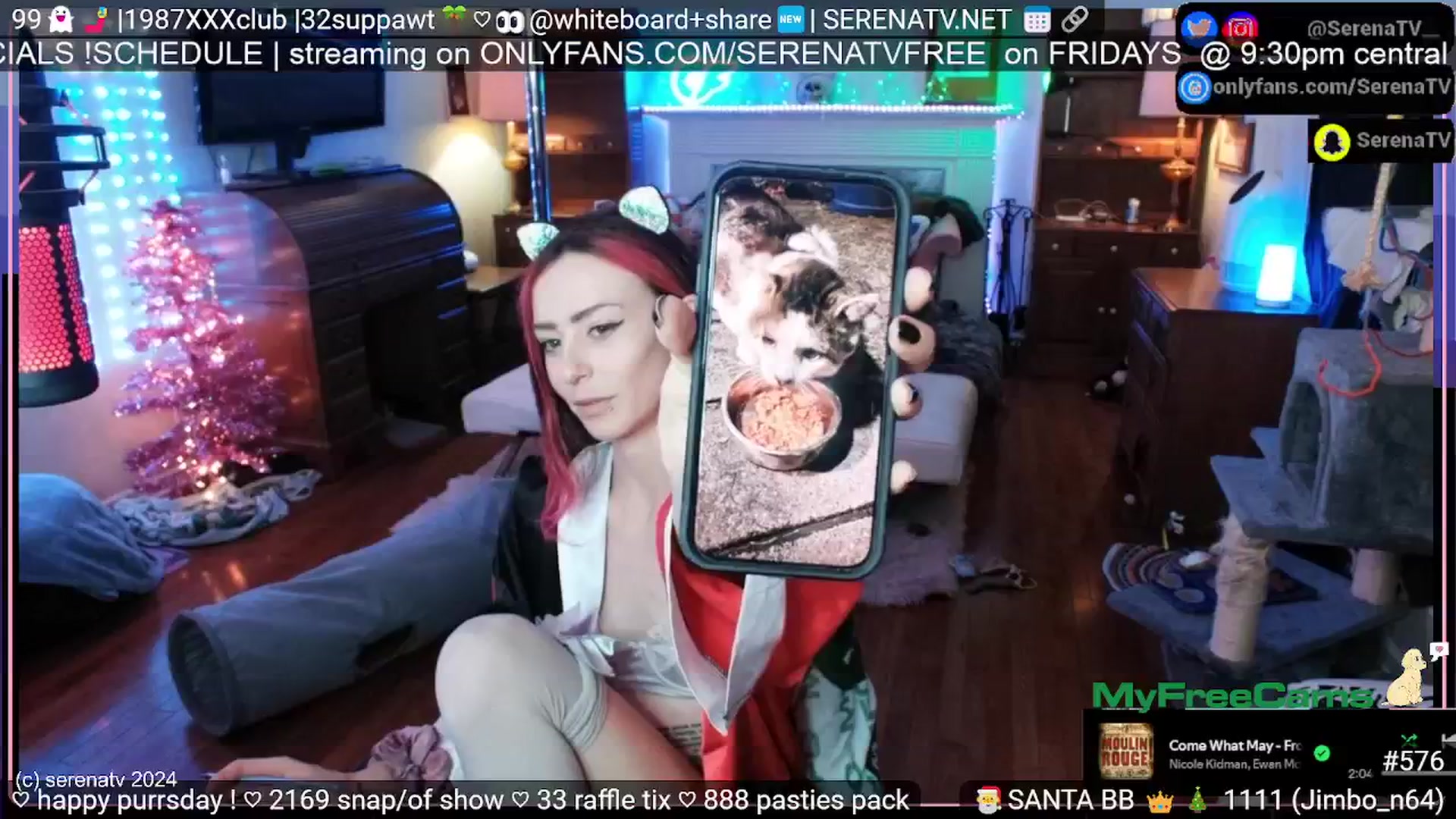 Gallery image thumbnail from serenatv's myfreecams stream on, 07/04/2024, 20:09 image 7 of 20