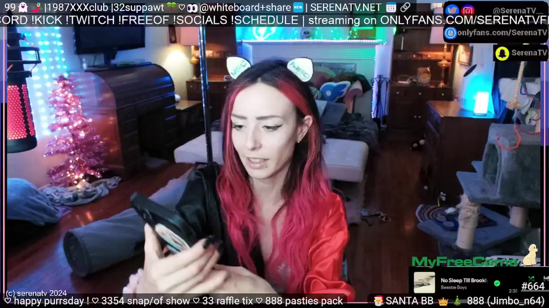 Gallery image thumbnail from serenatv's myfreecams stream on, 07/04/2024, 20:09 image 1 of 20