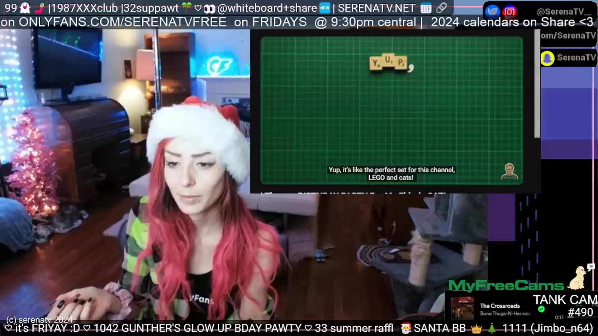 Gallery image thumbnail from serenatv's myfreecams stream on, 07/05/2024, 20:09 image 10 of 20